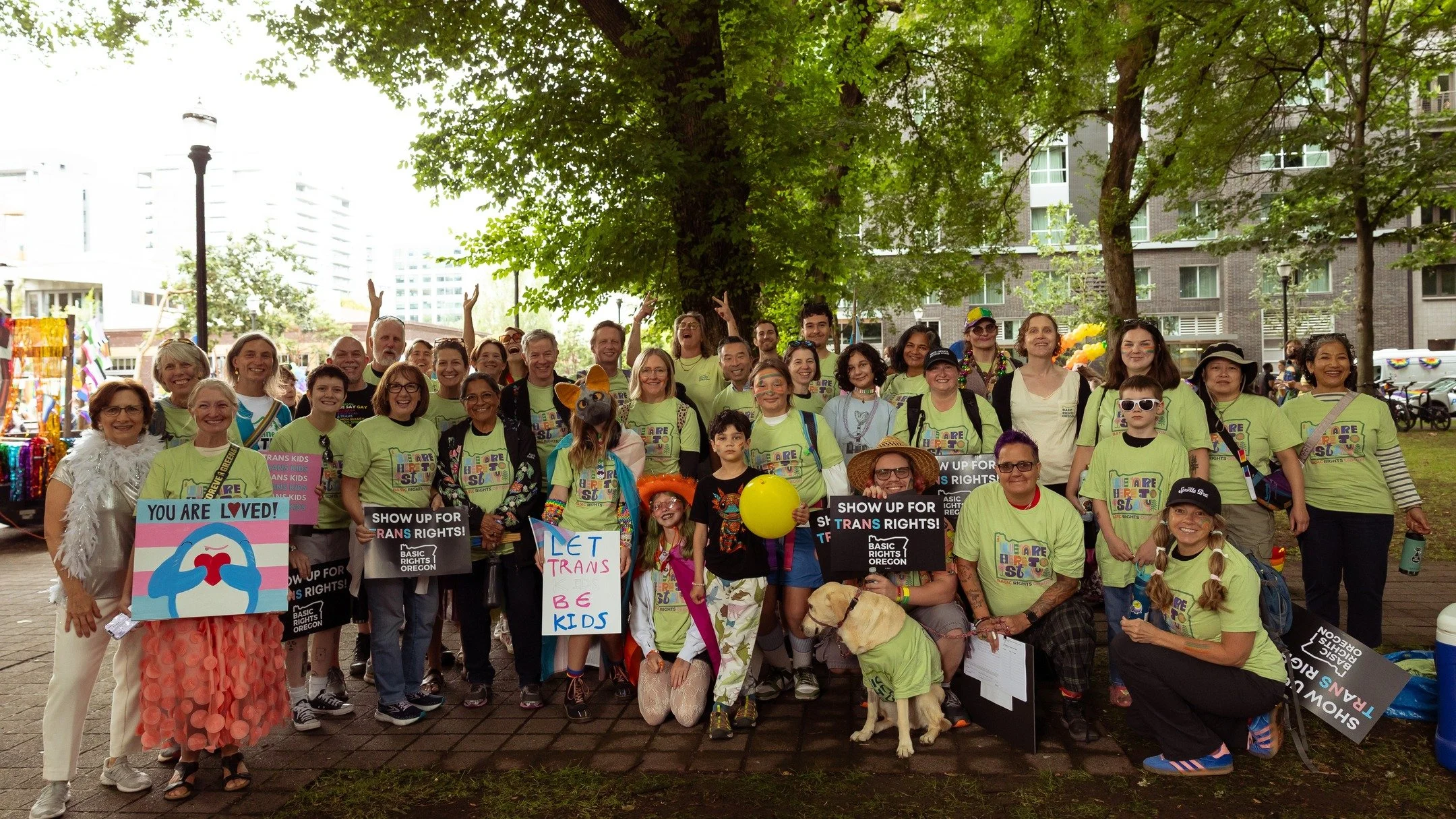 We just got our professional photos back from Portland Pride, and we're a little bit obsessed. Head to our Facebook page to see the full album of 200+ images! All photos by @paige_a_n_d