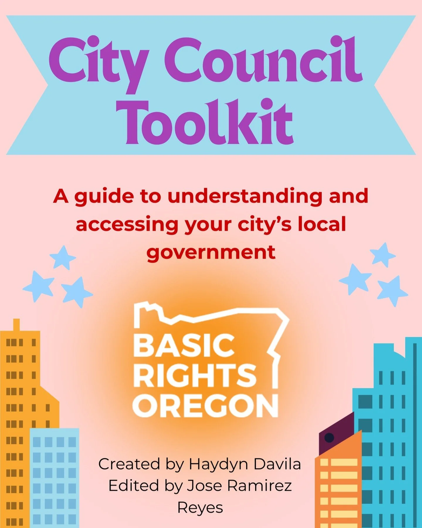 At this time when the federal government is vehemently anti-LGBTQ2SIA+, it's crucial we continue engaging with our local governments. 

Head to basicrights.org/resources to check out this full City Council Toolkit!