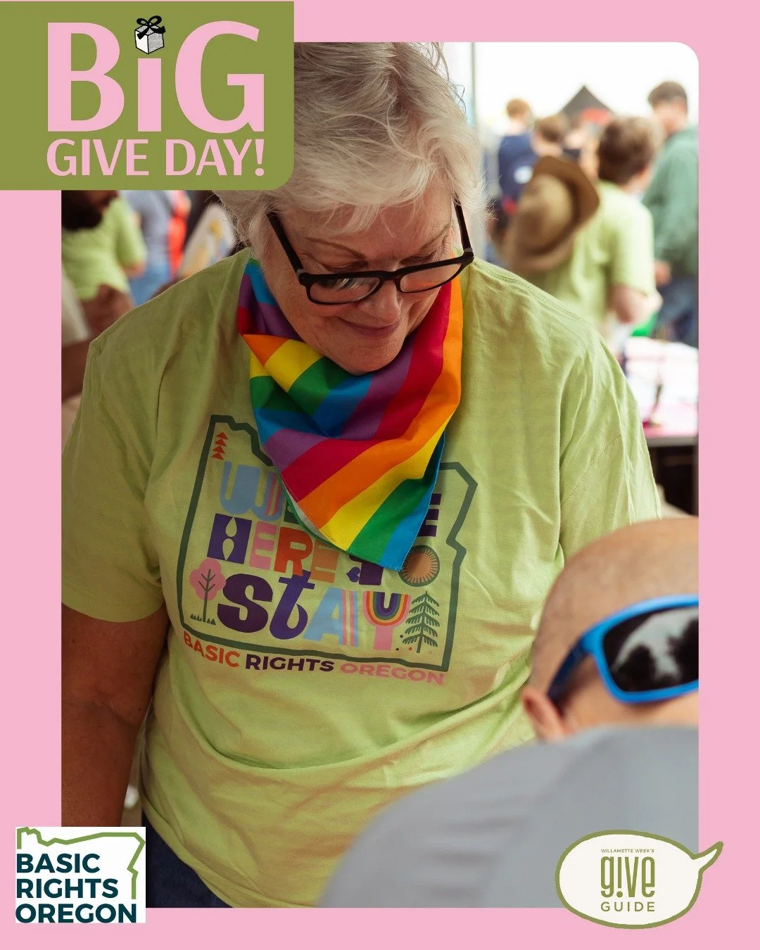 🌱TODAY (11/11), give $10 or more through @giveguide and enter to win a $500 gift card for Portland Nursery! Give to Basic Rights Oregon through the link in bio.