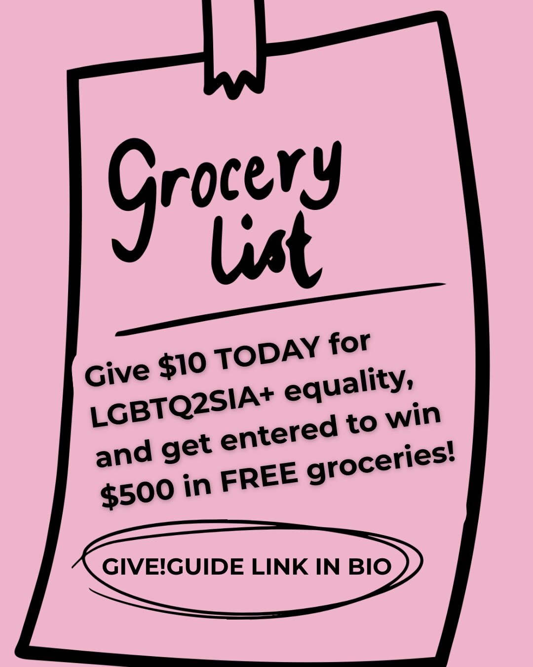TODAY ONLY: Donate $10, get entered to win $500 to New Seasons! Donors under 35 also have the chance to win one of five additional $100 gift cards. FIND OUR GIVE!GUIDE PAGE AT THE LINK IN BIO. Happy giving and happy shopping!