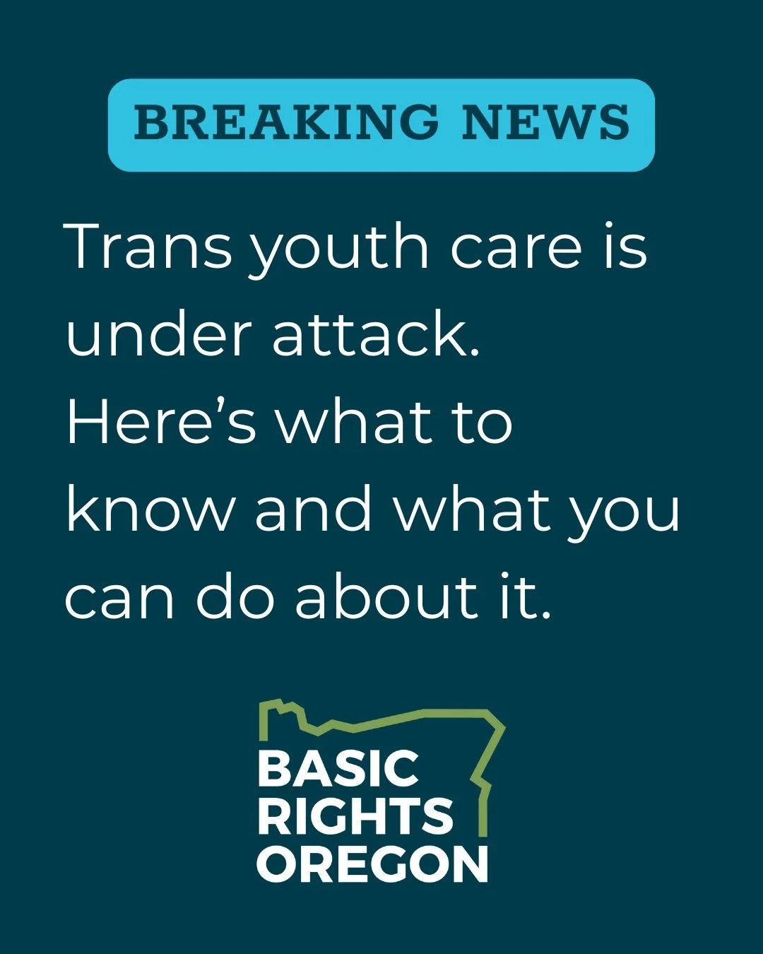 These proposed rules could have devastating impacts for transgender young people, making it much more difficult for states to fund this care and for youth to get the essential transition-related medical care that allows them to thrive and live health