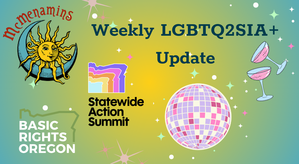 Weekly Update: Queer Joy, Local Policy Wins, and  Volunteer Opportunities
