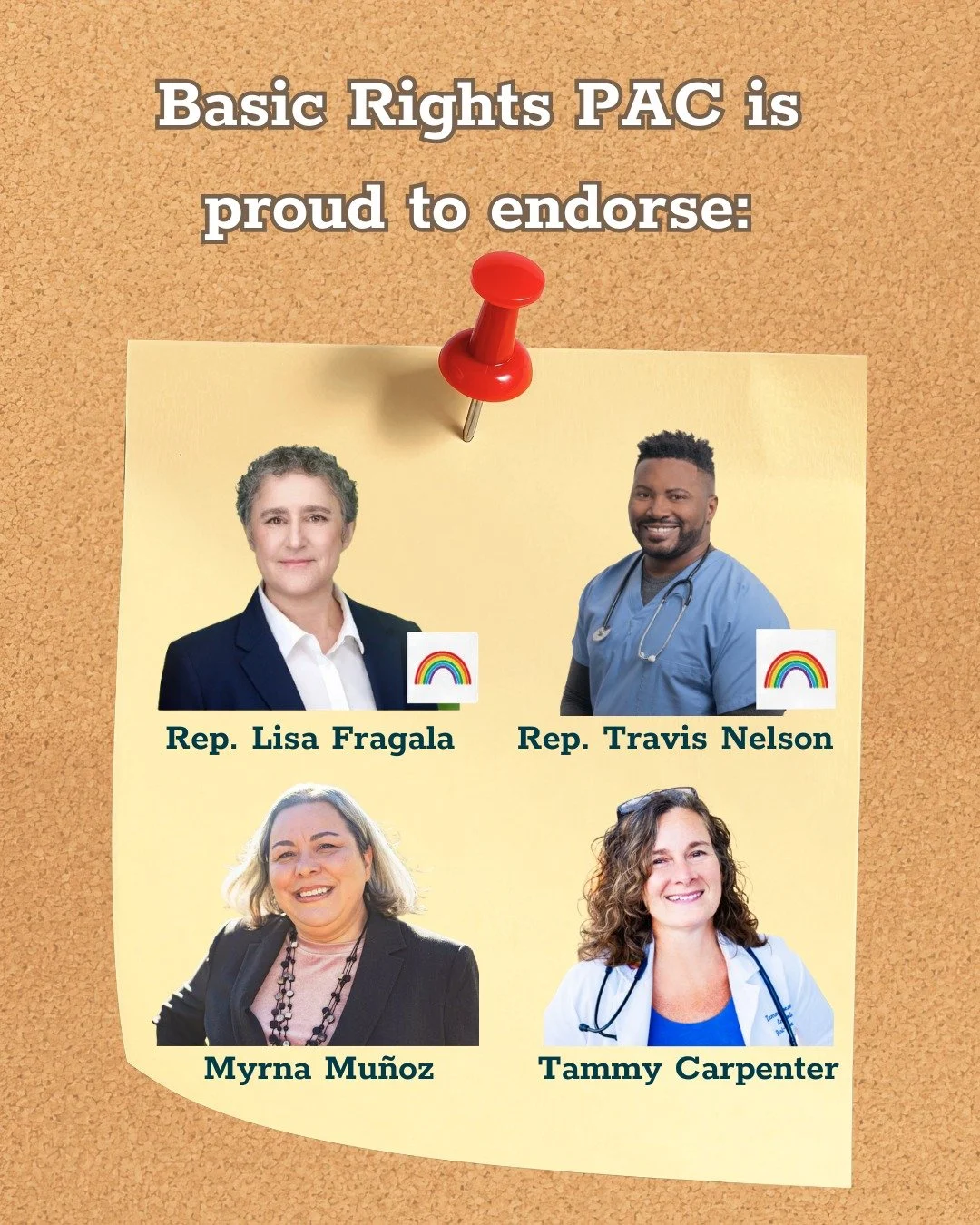Basic Rights PAC is proud to endorse pro-LGTBQ2SIA+ candidates for the 2026 Primary Election. Our PAC&rsquo;s goal is to support candidates at the state and local level who are champions for equality and will prioritize issues that disproportionately