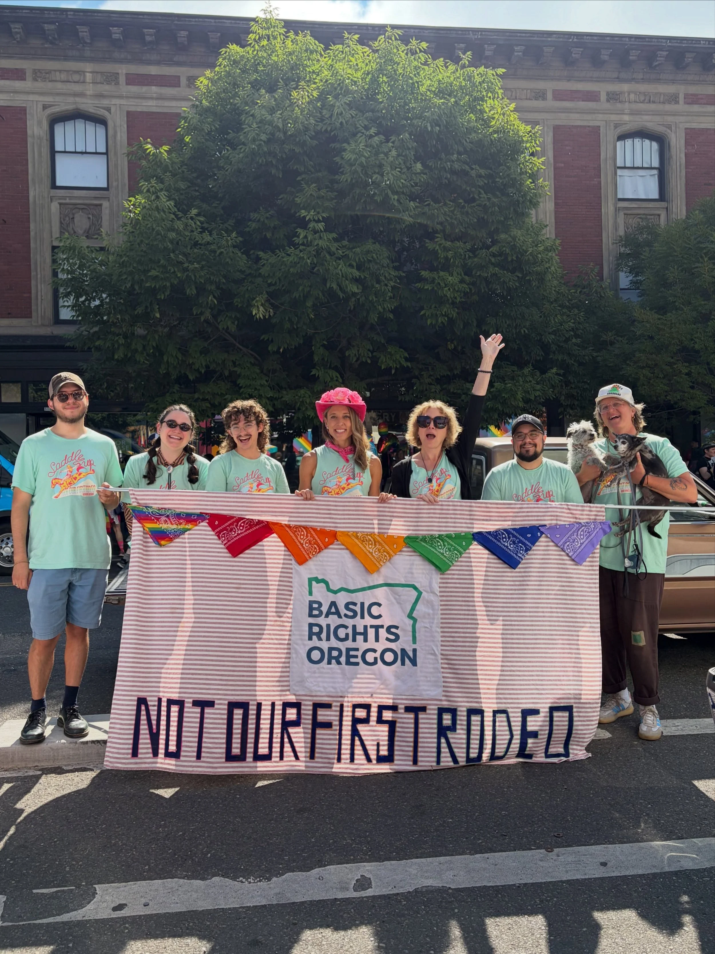 Our boots are made for marchin&rsquo;👢💖

Happy Portland Pride to all our rad queers and allies&hellip;and to the TERFs that are obsessed with us!! 💅