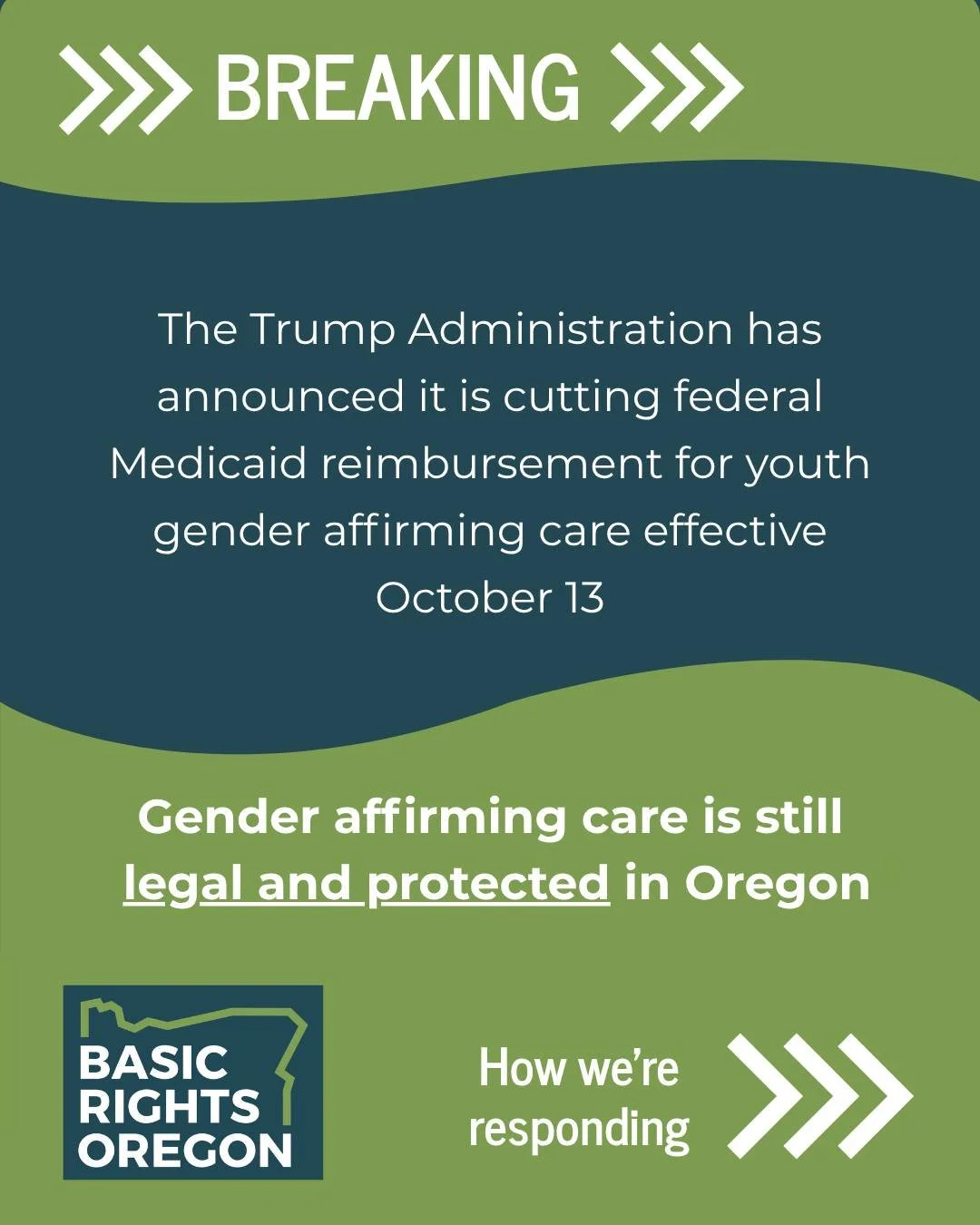 Yesterday, the Trump administration published a final rule to stop federal Medicaid  funds from being used to reimburse healthcare claims for transgender youth. The rule, which is proposed to go into effect on October 13, is yet another attempt from 