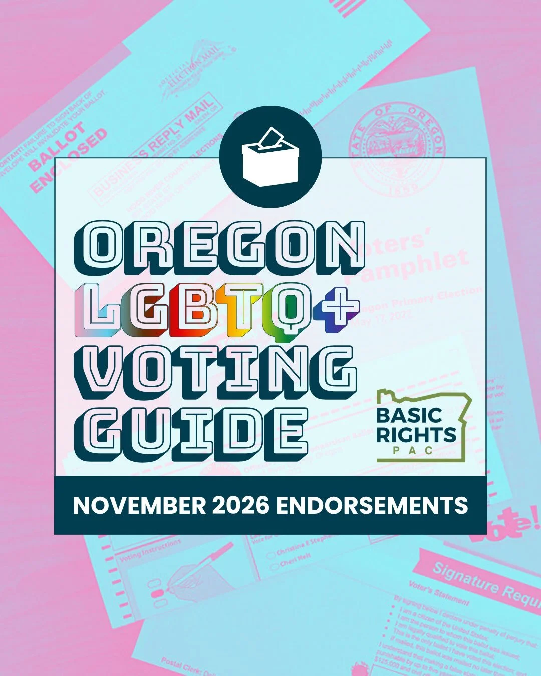 Hey hey it&rsquo;s #NationalVoterRegistrationDay 🗳️‼️

Now&rsquo;s a good time to double check that you&rsquo;re registered  and read up on our fabulous endorsed candidates ☑️🌈