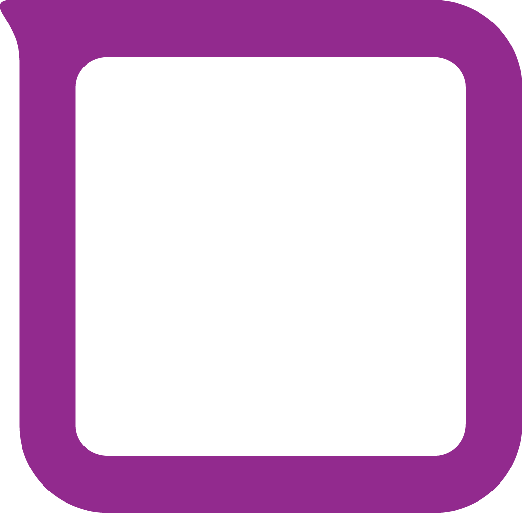 Bowen Health Purple Speech Bubble