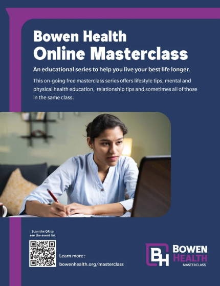 Bowen Health offering free online masterclasses