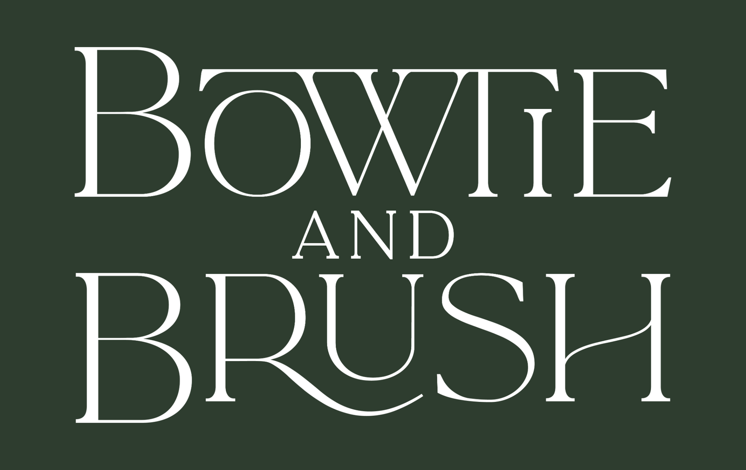 Bowtie &amp; Brush