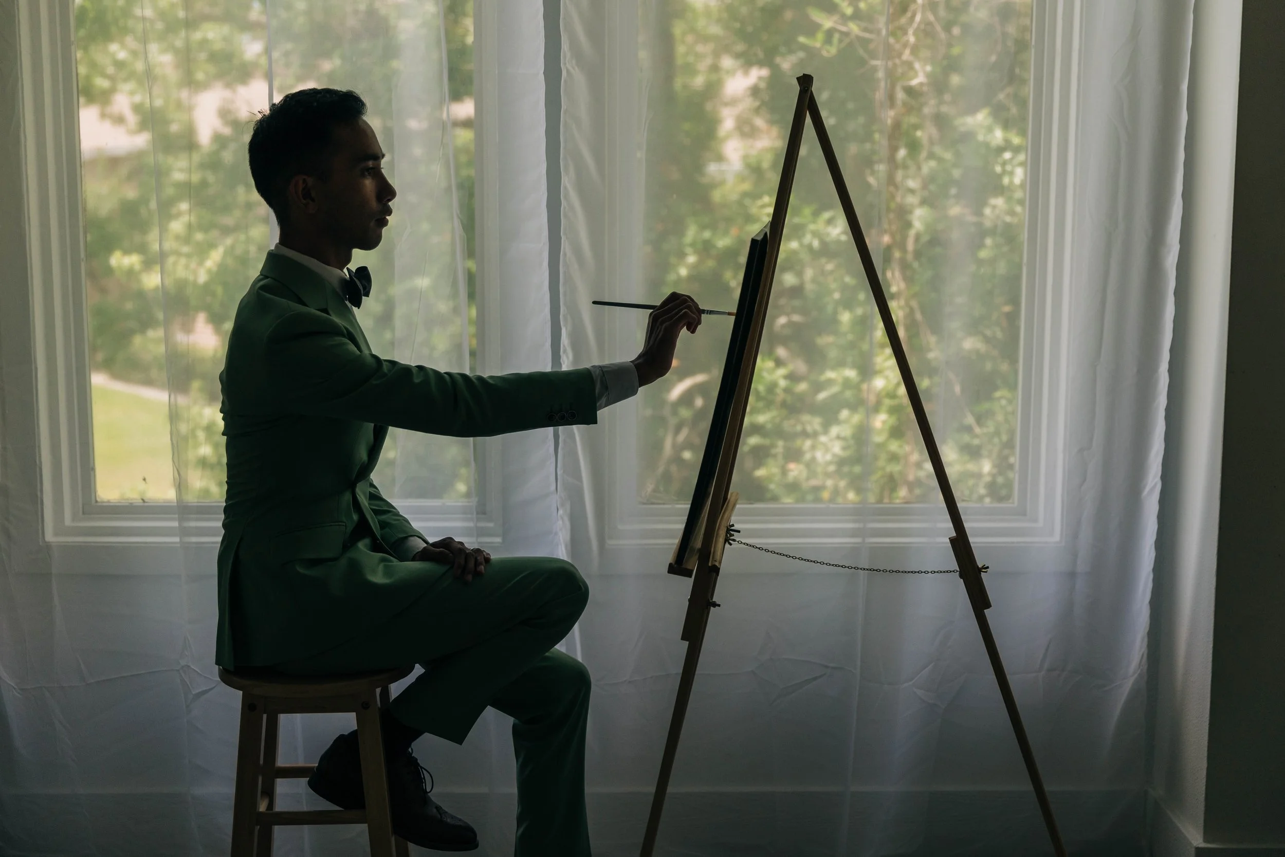 Watercolor Guest Portraits vs Live Wedding Painting