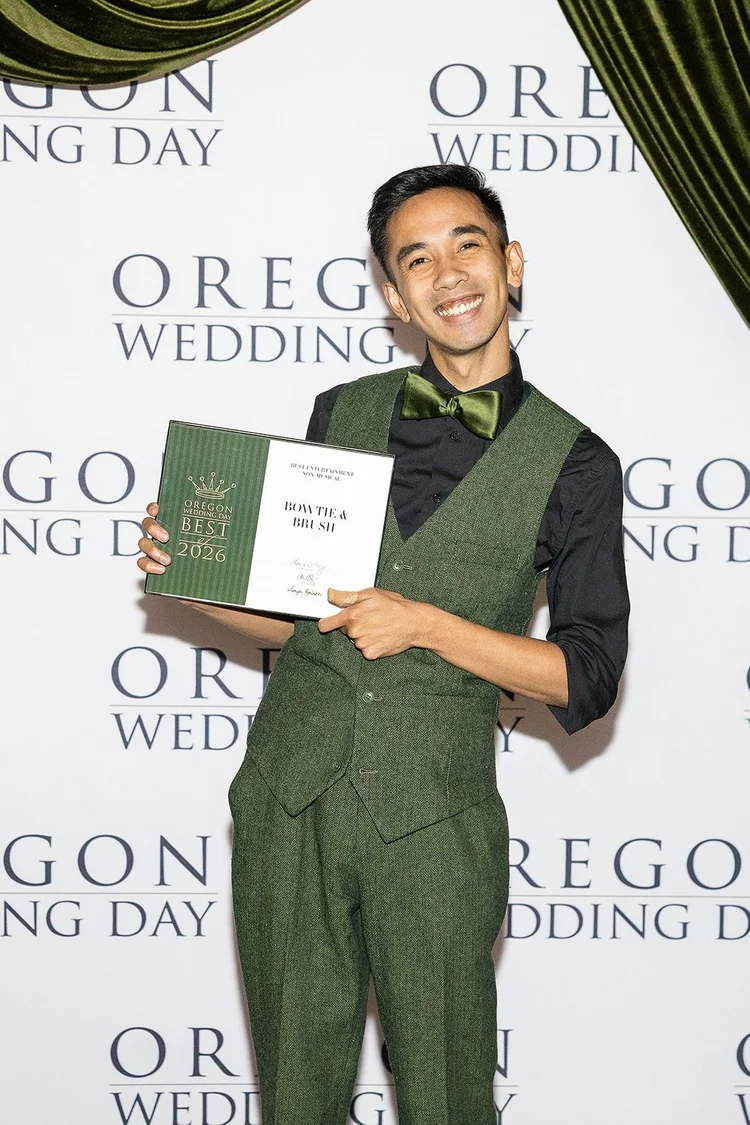 Danison, Bowtie & Brush, winning Best of Weddings