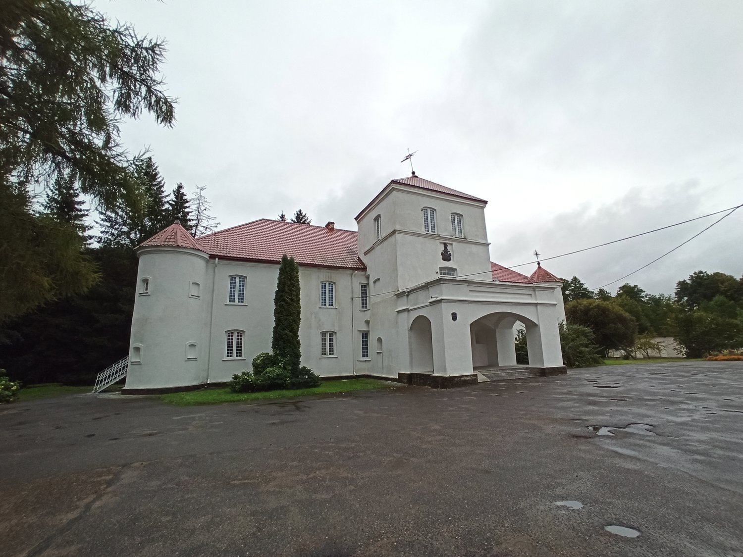 Nonhart fortress house in Haytsiunishki, Voranava rayon