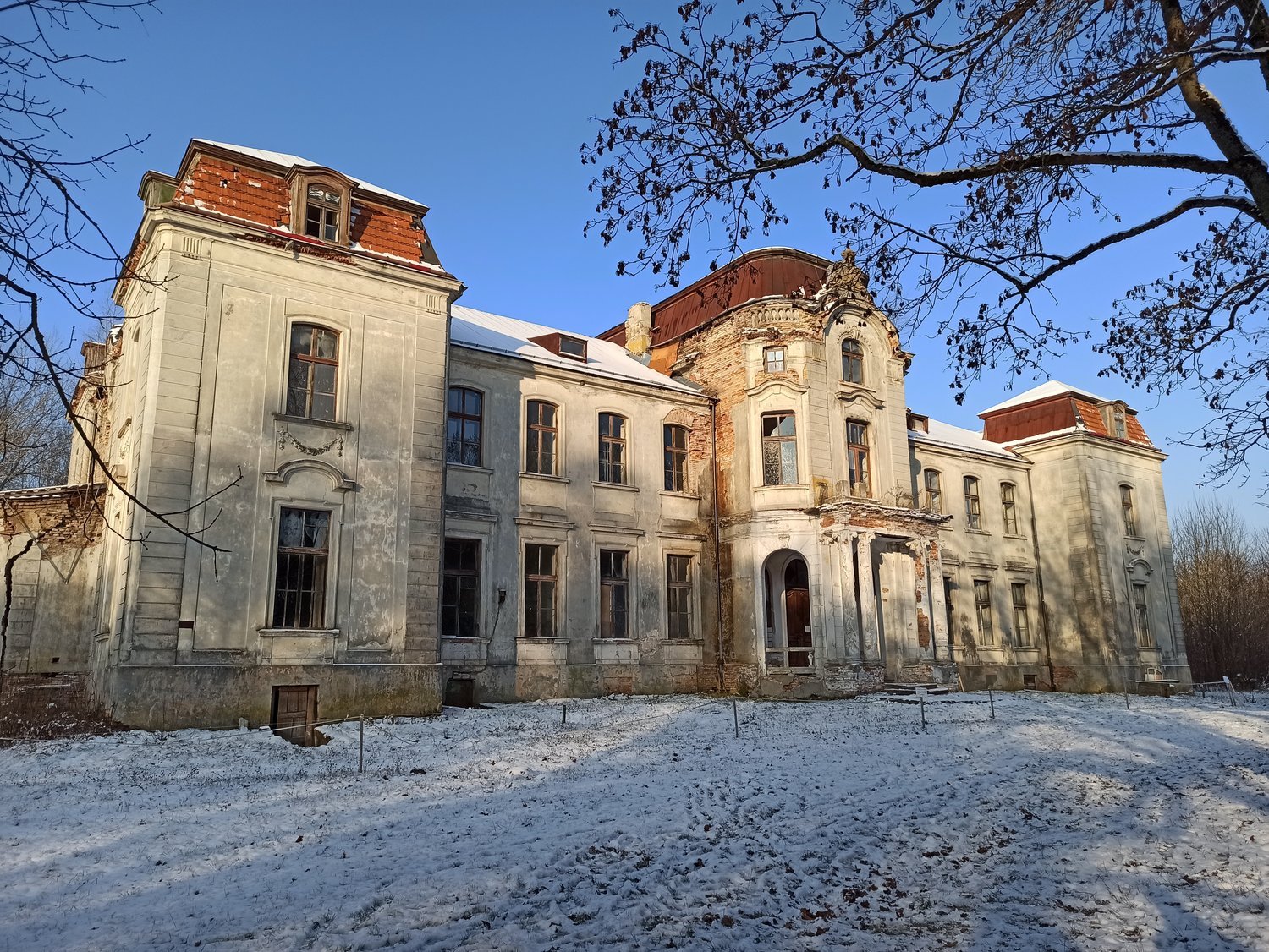 Chetviartinsky manor in Zhaludok, Shchuchyn rayon