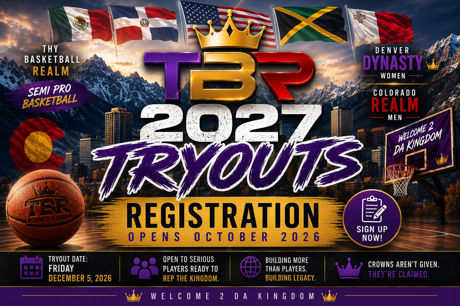 TBR 2027 Team Tryouts