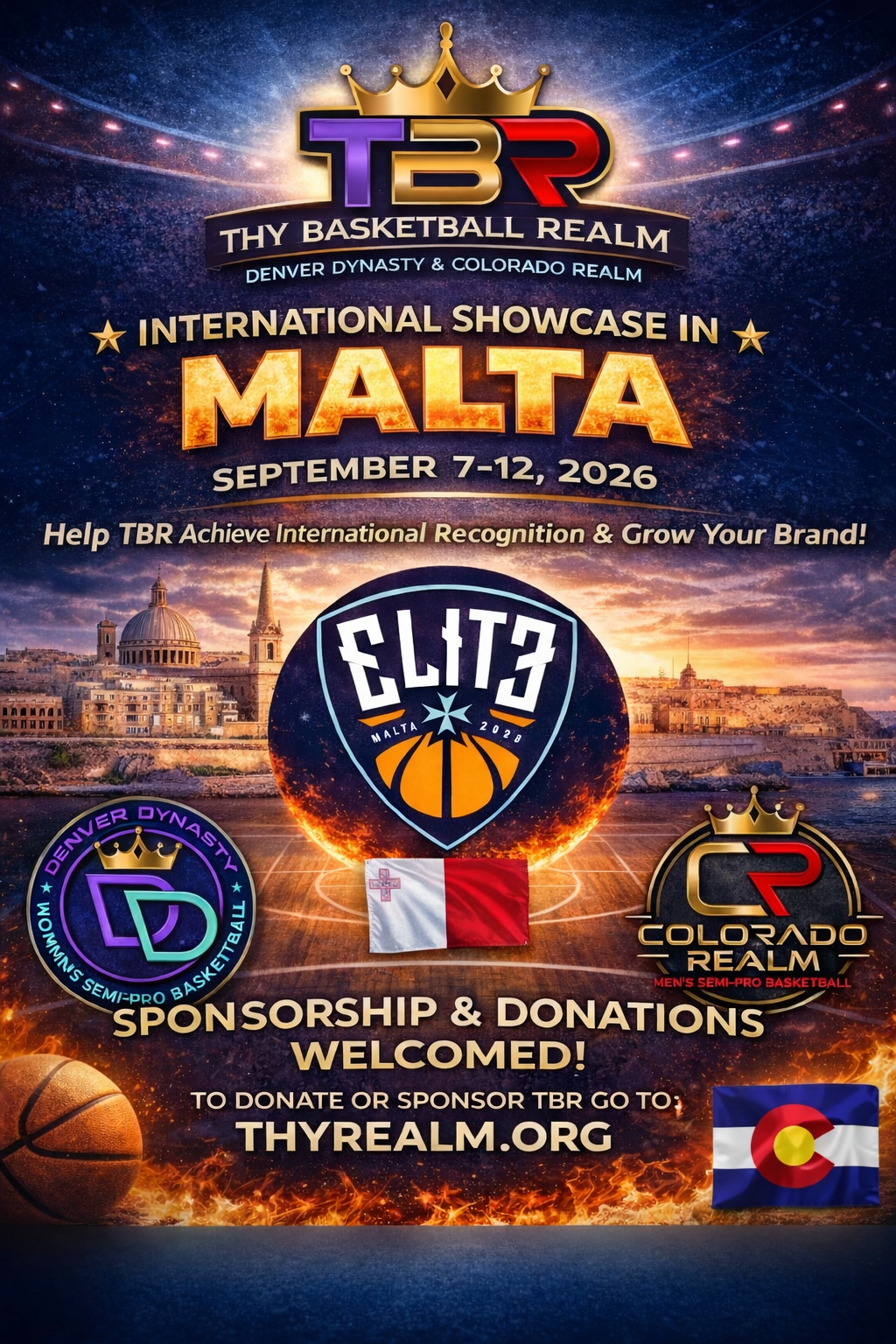 TBR International Showcase Sponsorship