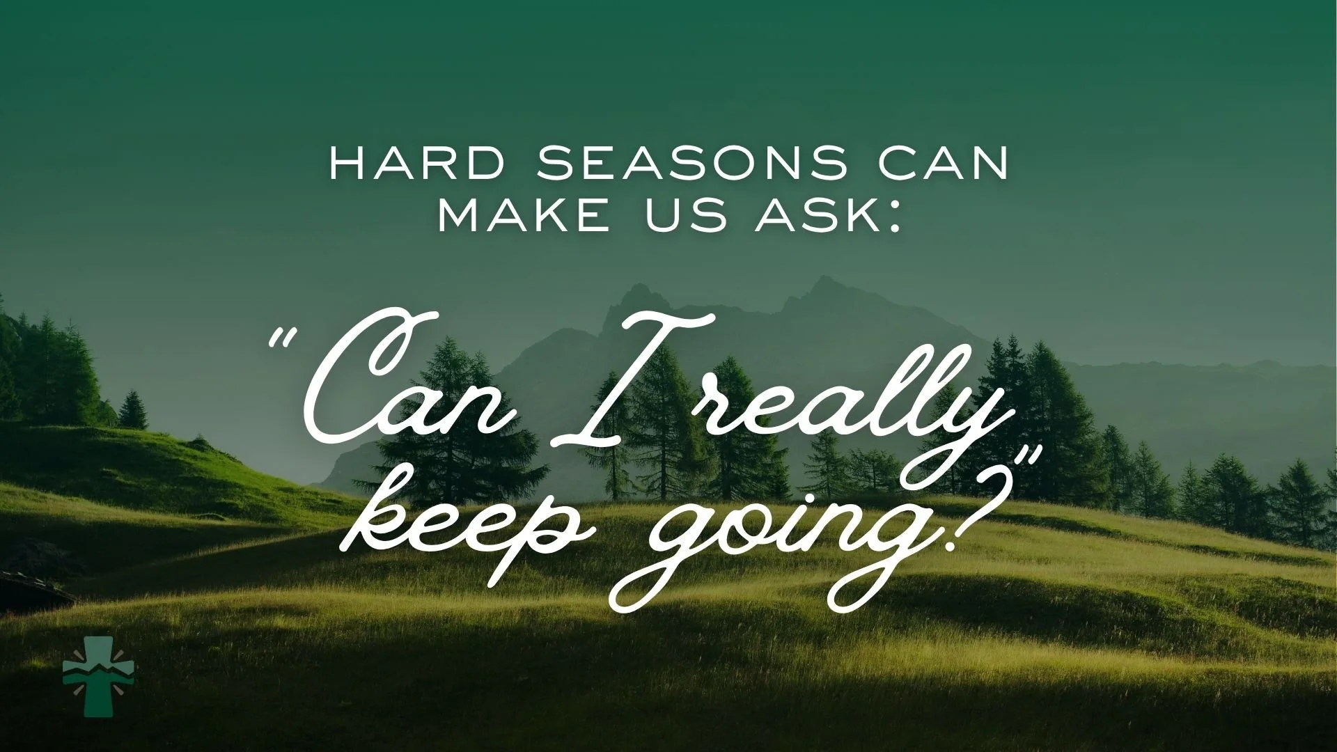 On Sunday we were reminded why we keep going in faith: not because life is easy, but because Christ is faithful. 

Whatever this week holds, you can place every burden into His hands, knowing that He cares for you.