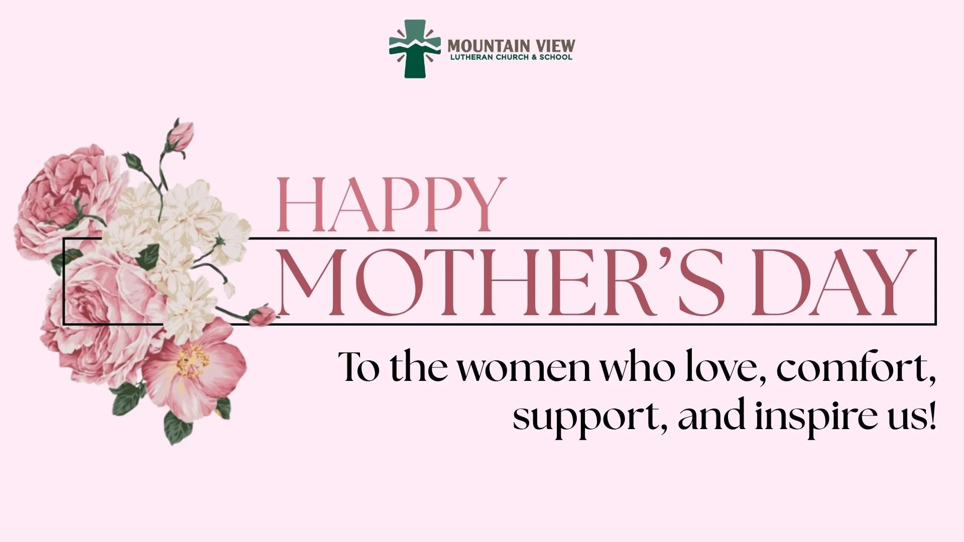 This Sunday is Mother's Day, and we want to take a moment to recognize that this day holds in it the full spectrum of human emotion. For some people this is a day filled with immense joy, celebration, and appreciation. For others it could be a day of