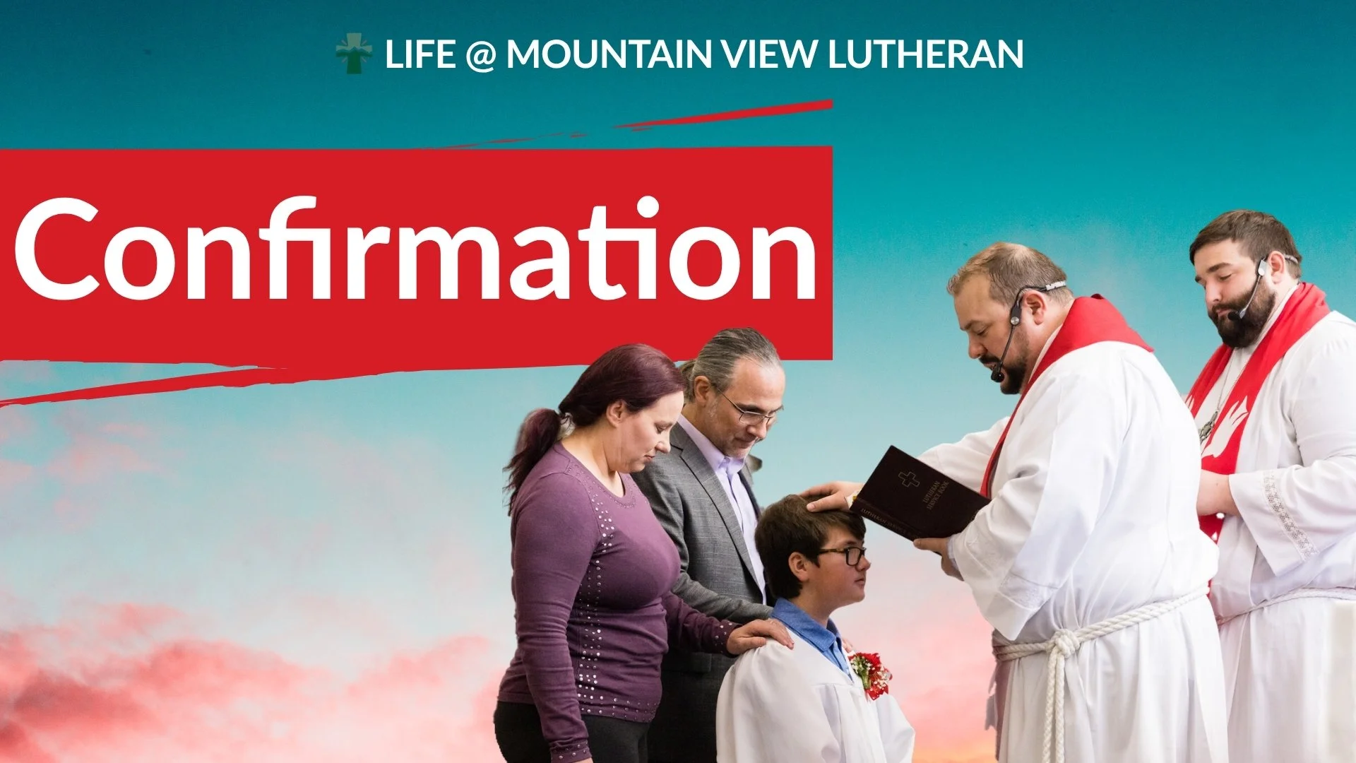 This Sunday, we're excited to welcome a new group of students as Confirmation begins for the school year!

Confirmation is a time for students to dig deeper into God's Word, ask honest questions, and grow in their understanding of who God is and what