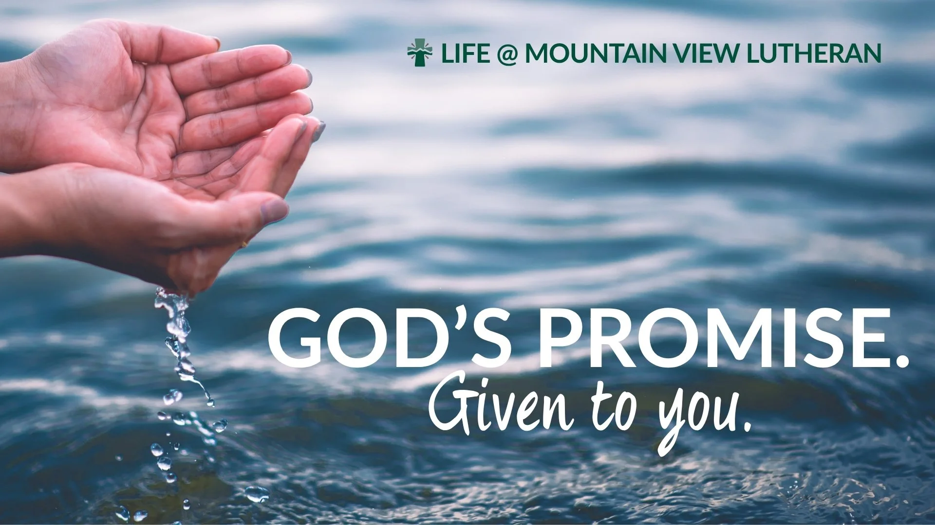 What is Baptism?

This Sunday, we'll have the joy of celebrating a Baptism together as a church family!

In Baptism, God gives His gifts of forgiveness, life, and salvation through water and His Word. It's not something we accomplish for God. It's so