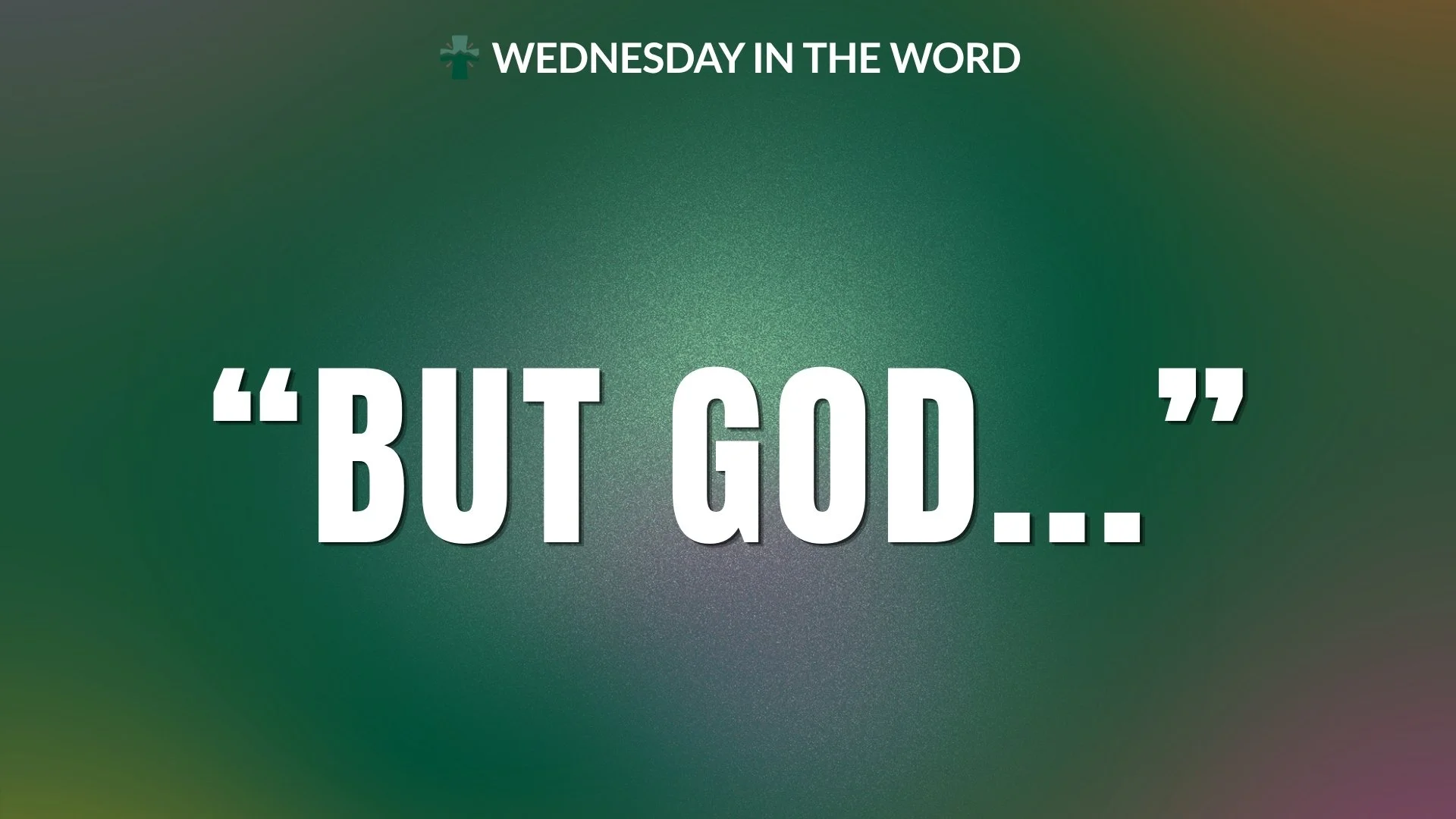 &ldquo;But God&hellip;&rdquo; Two words that can change everything.

Ephesians 2 reminds us that we were dead in our sins, unable to save ourselves. BUT GOD, because of His great love for us, made us alive in Christ.

Our salvation isn't something we