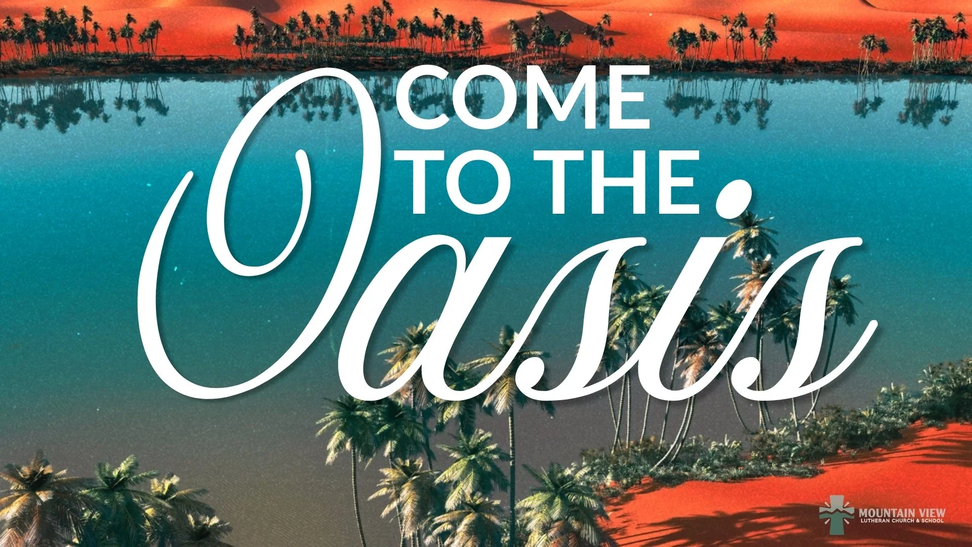 We all need a place to rest, reconnect, and be refreshed

This Sunday, we begin a new sermon series: "Come to the Oasis".

Over the coming weeks, we'll explore what it means to regularly receive God's gifts, find connection in Christian com