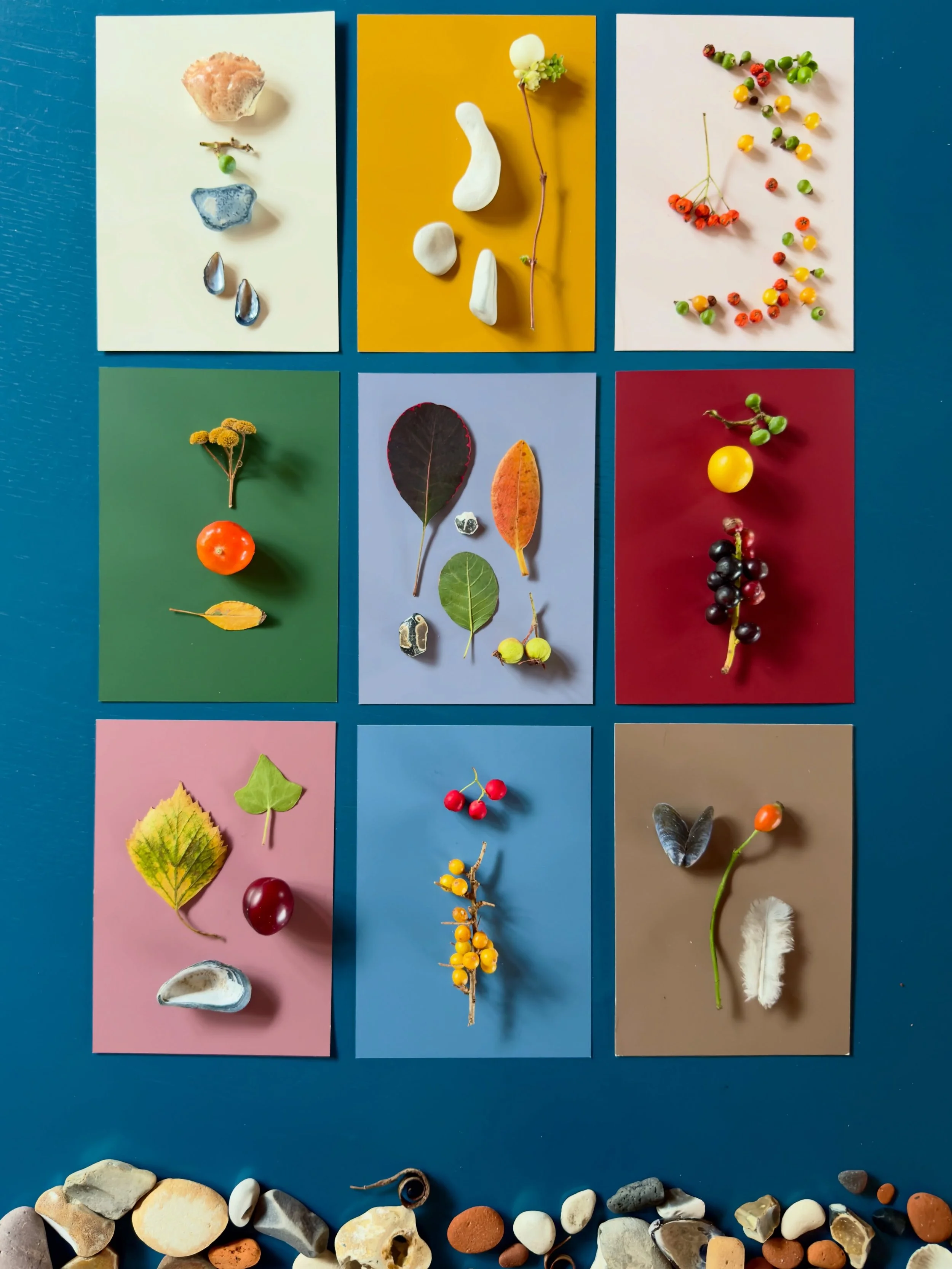 We stopped at XL-Byg, the Scandinavian equivalent of Home Depot&mdash;except it was exquisitely organized, big but not monstrous, and staffed by visible employees. Plus we somehow arrived on free hotdog day. These are souvenir paint sample cards. #do