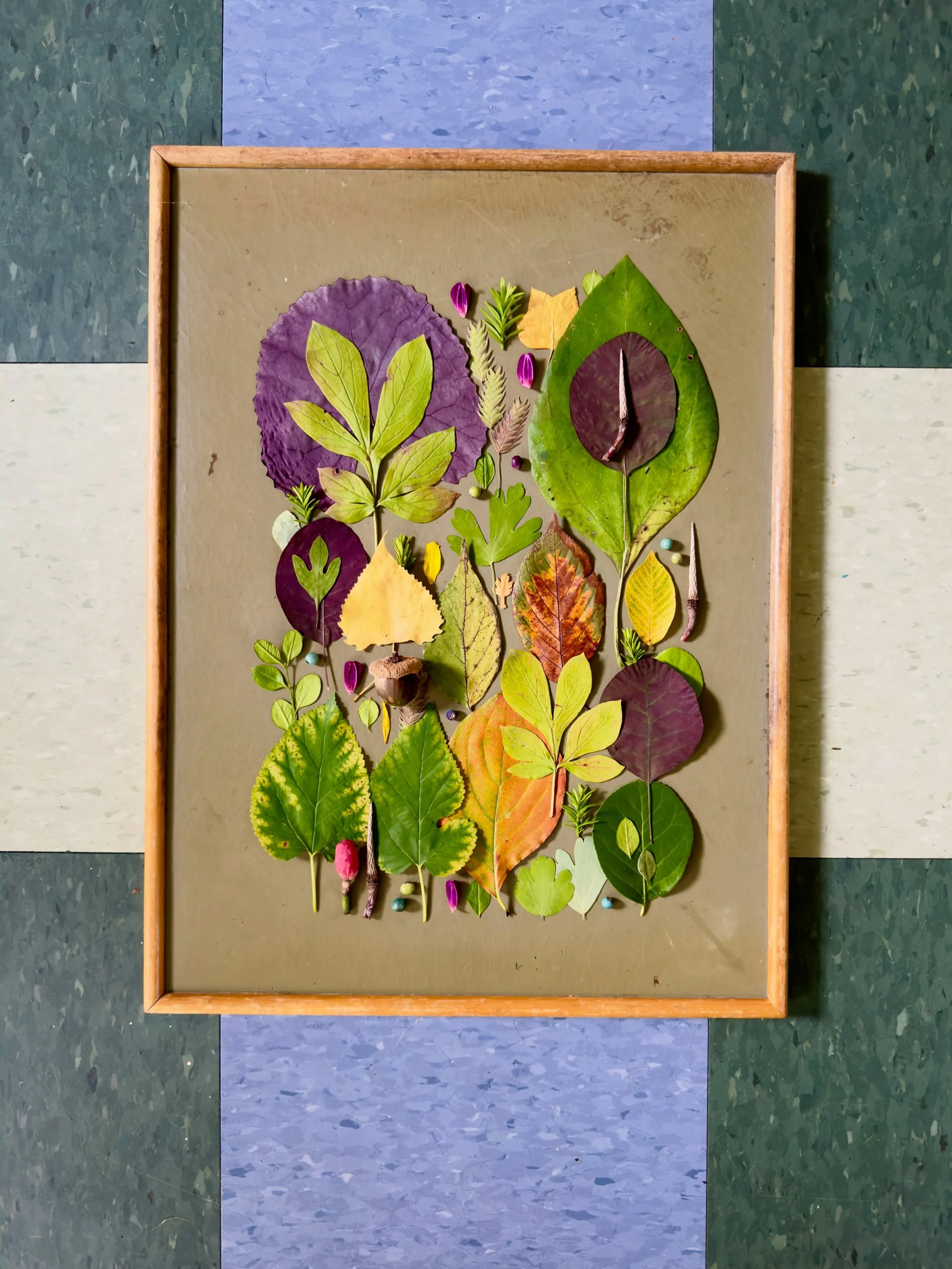 Kitchen concoction. #dogwalkdiarynyc #botanicalart #purpleandgreen #vintagekitchen #dogoftheday
