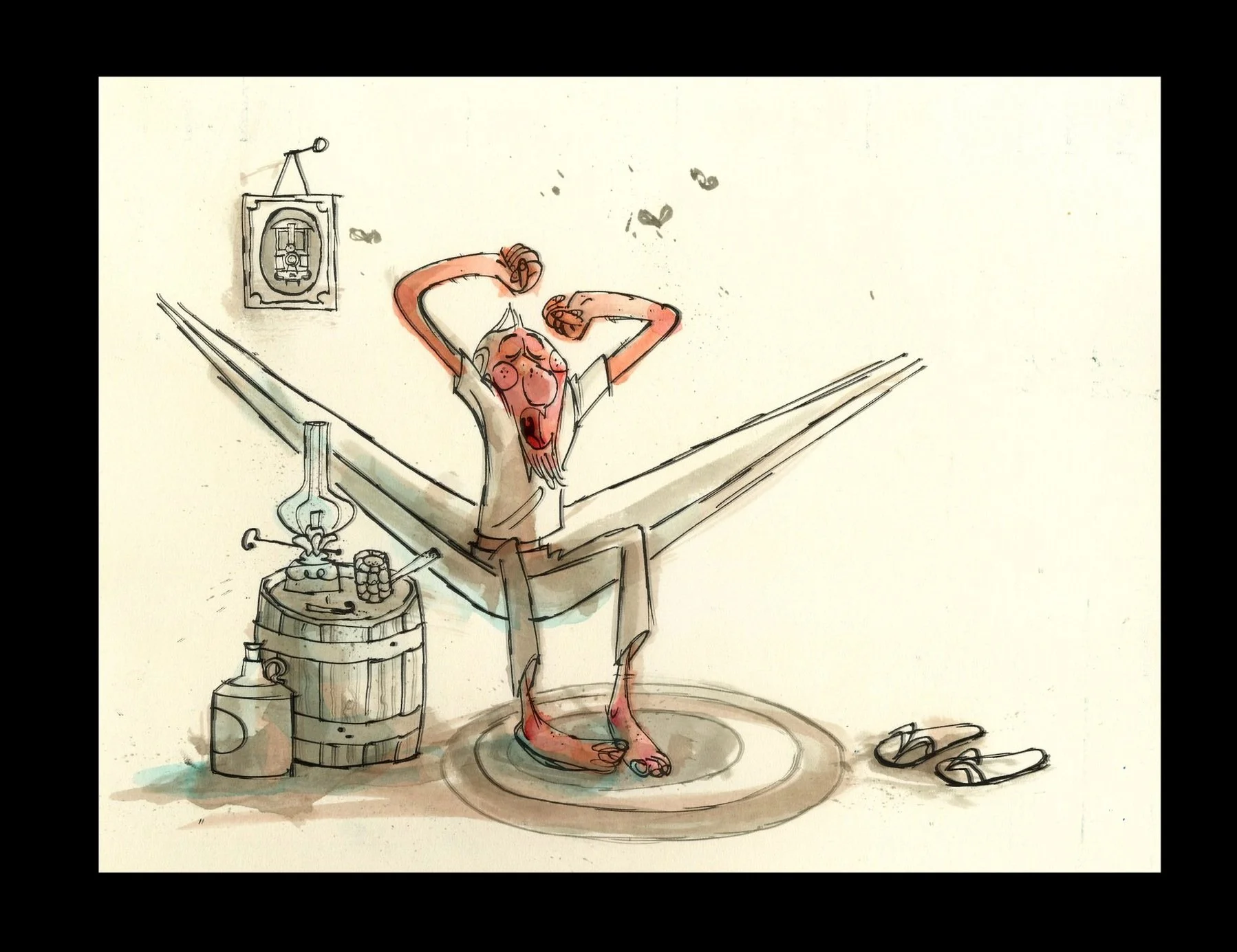 Ink and Watercolor, Picture Book