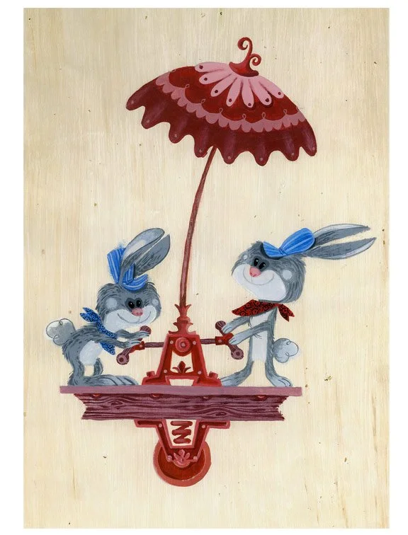 Acrylic on Masonite