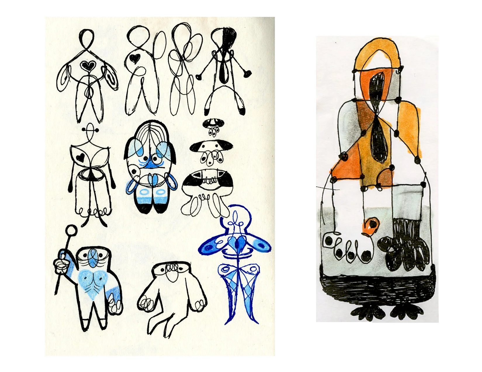 Sketchbook, Mixed Media