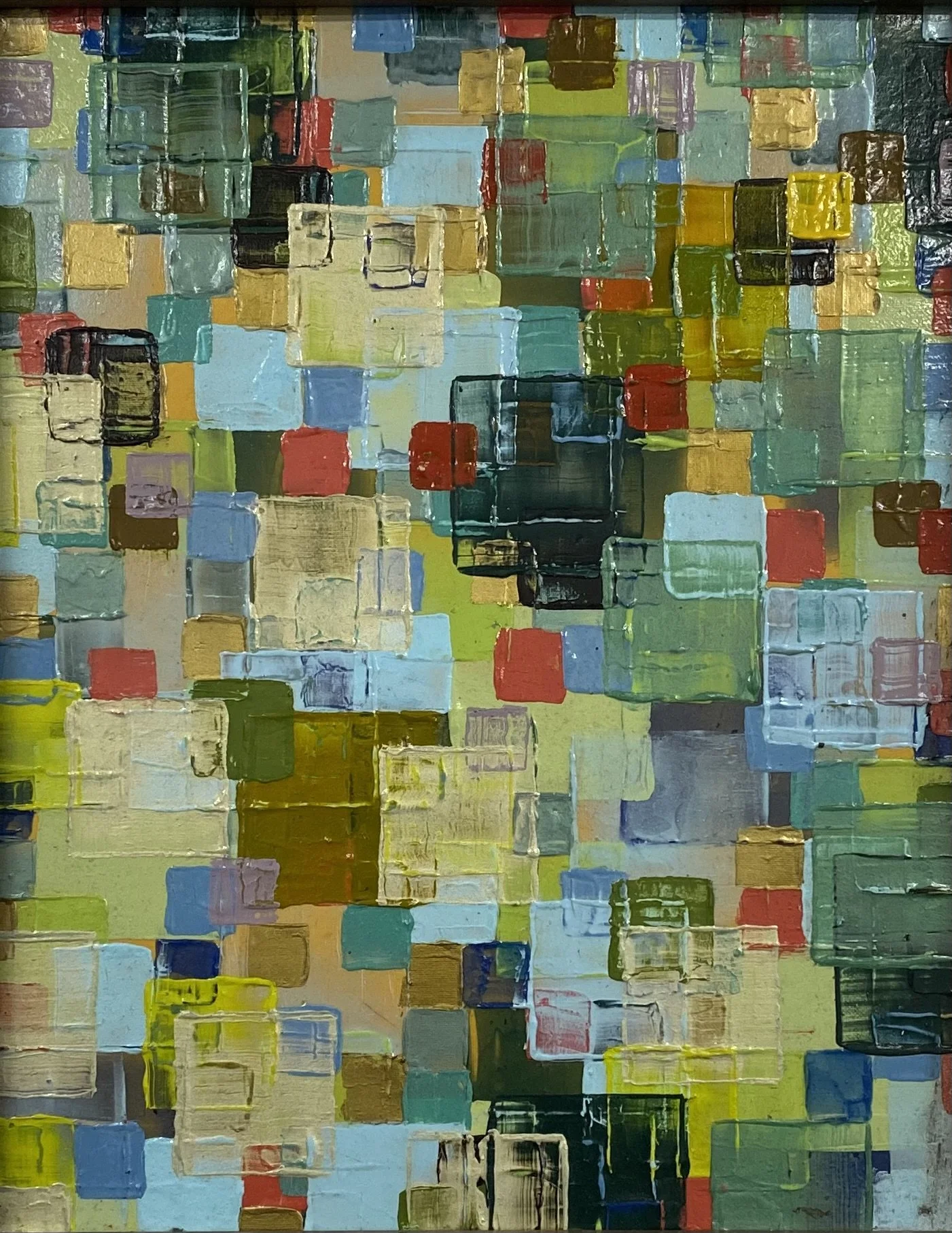 L'œuvre ''les cerises'' de Fabralbo, artiste peintre de Saint Charles de Borromée