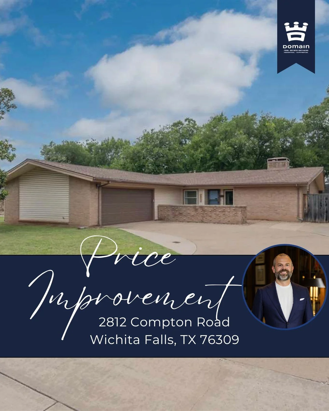 Price drop alert! 🔻 $5K reduction on 2812 Compton Rd in Fountain Park!
Move-in ready with open layout, double-sided fireplace, updated bedrooms, and space for a boat or RV. Sellers are motivated&mdash;don&rsquo;t wait!
📞 Call Mason at 940-704-2231 