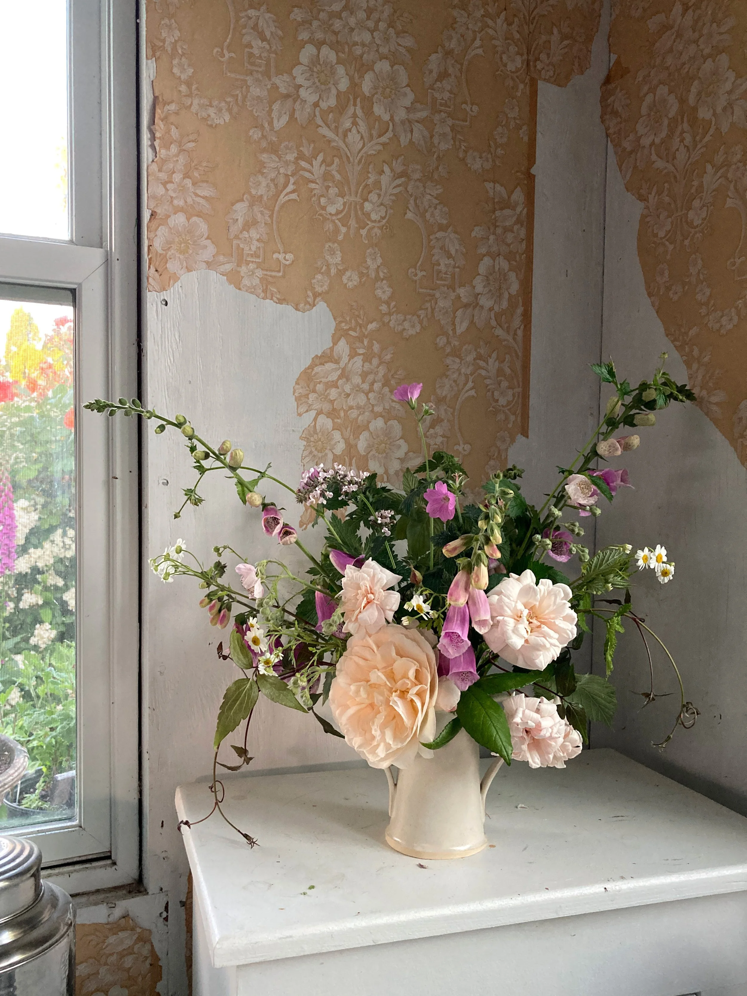 Celebrating June 1st (Handbuilt Ceramic Vase)