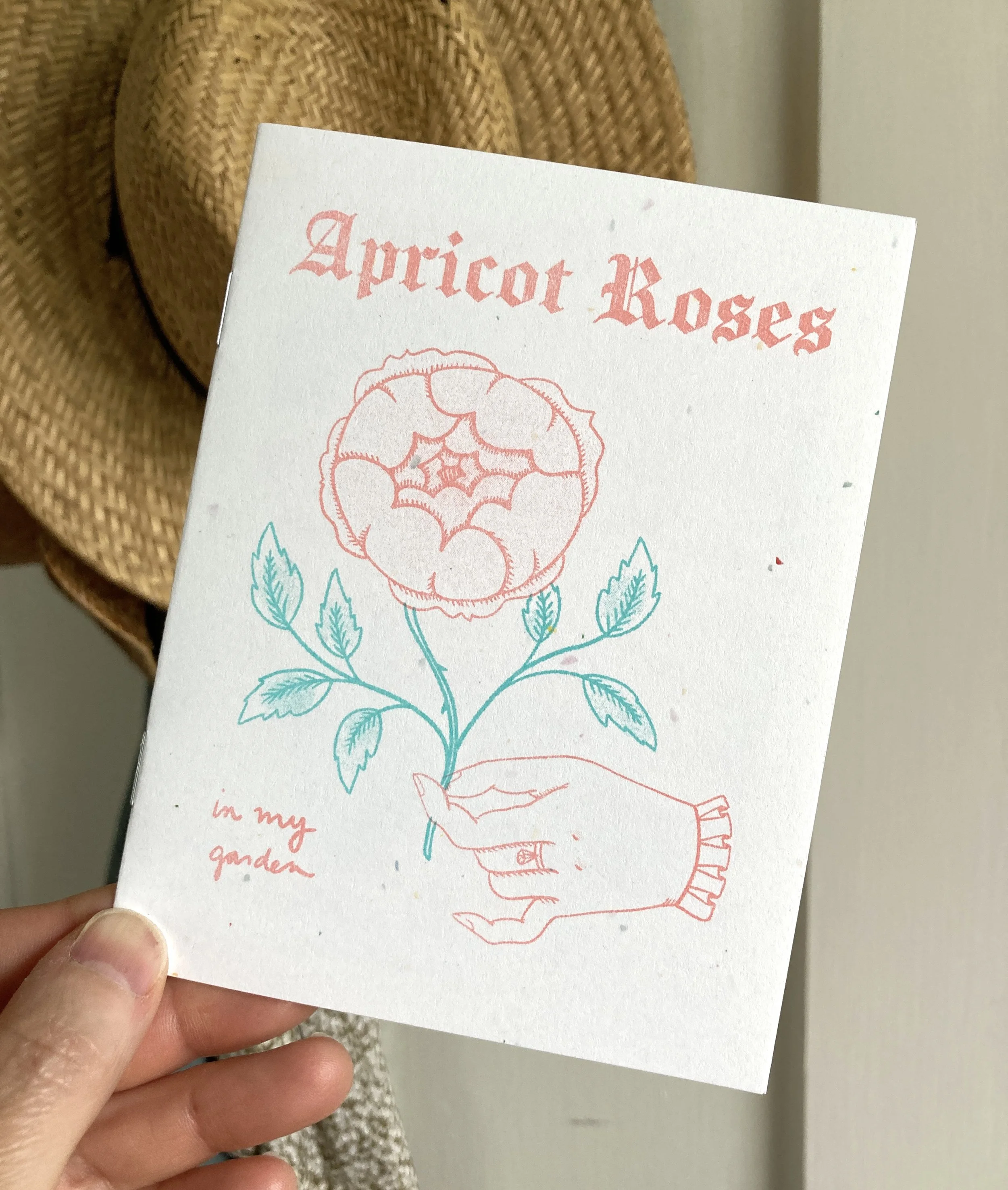 Apricot Roses Riso Zine