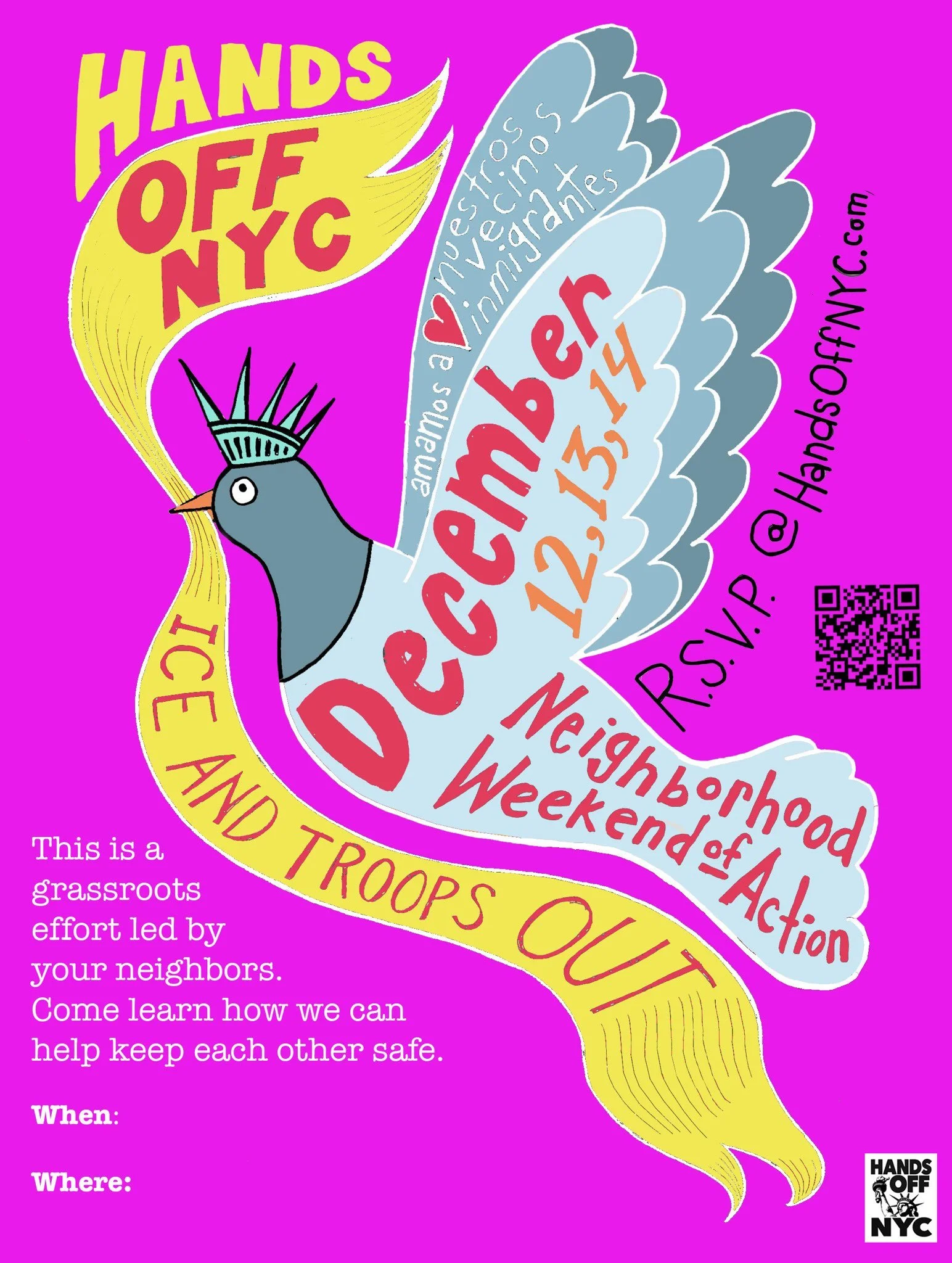 Hands Off NYC | A Day of Action in Bushwick!