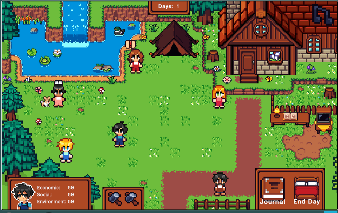 Roots of Change: A game about Sustainability