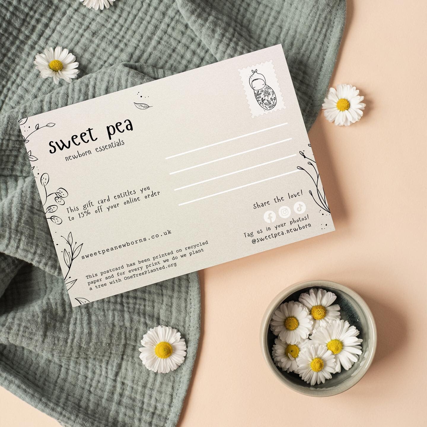 I don&rsquo;t know what I love more, a postcard or a baby brand 👶🏼 

Branding packages start at as little as &pound;120. For new businesses in need of branding or for businesses looking to rebrand, send a message!