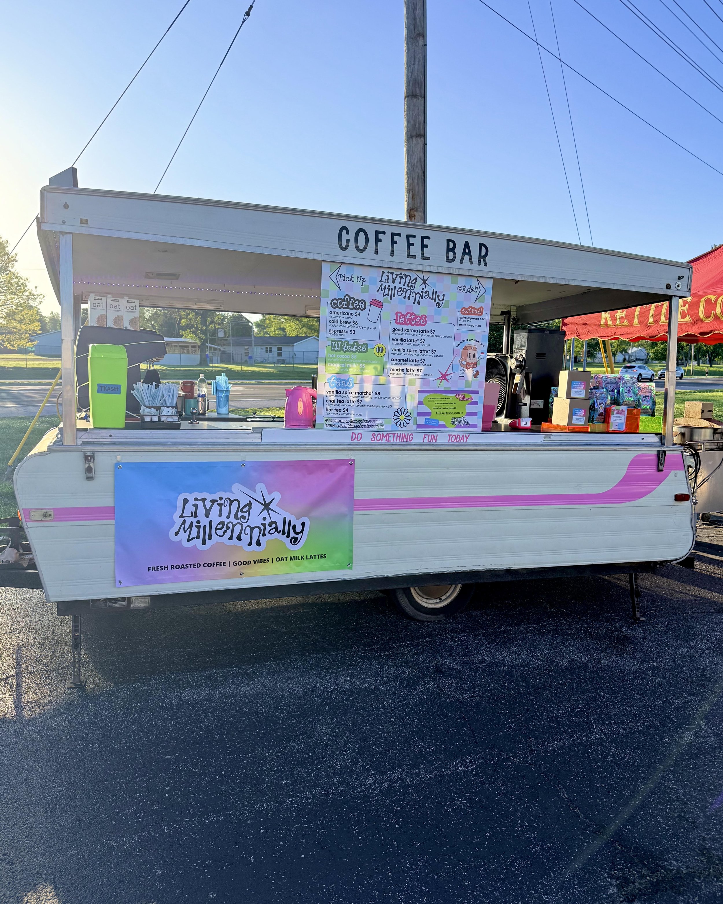 LIVING MILLENNIALLY COFFEE BAR