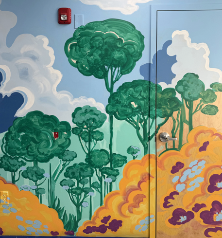 Unveiling: Family Support Line Child Advocacy Center Mural