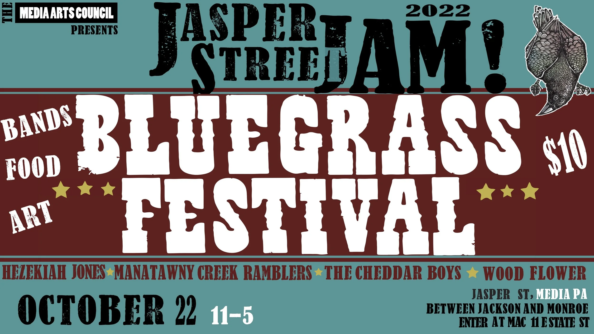 Jasper Street Jam Bluegrass Festival — Media Arts Council