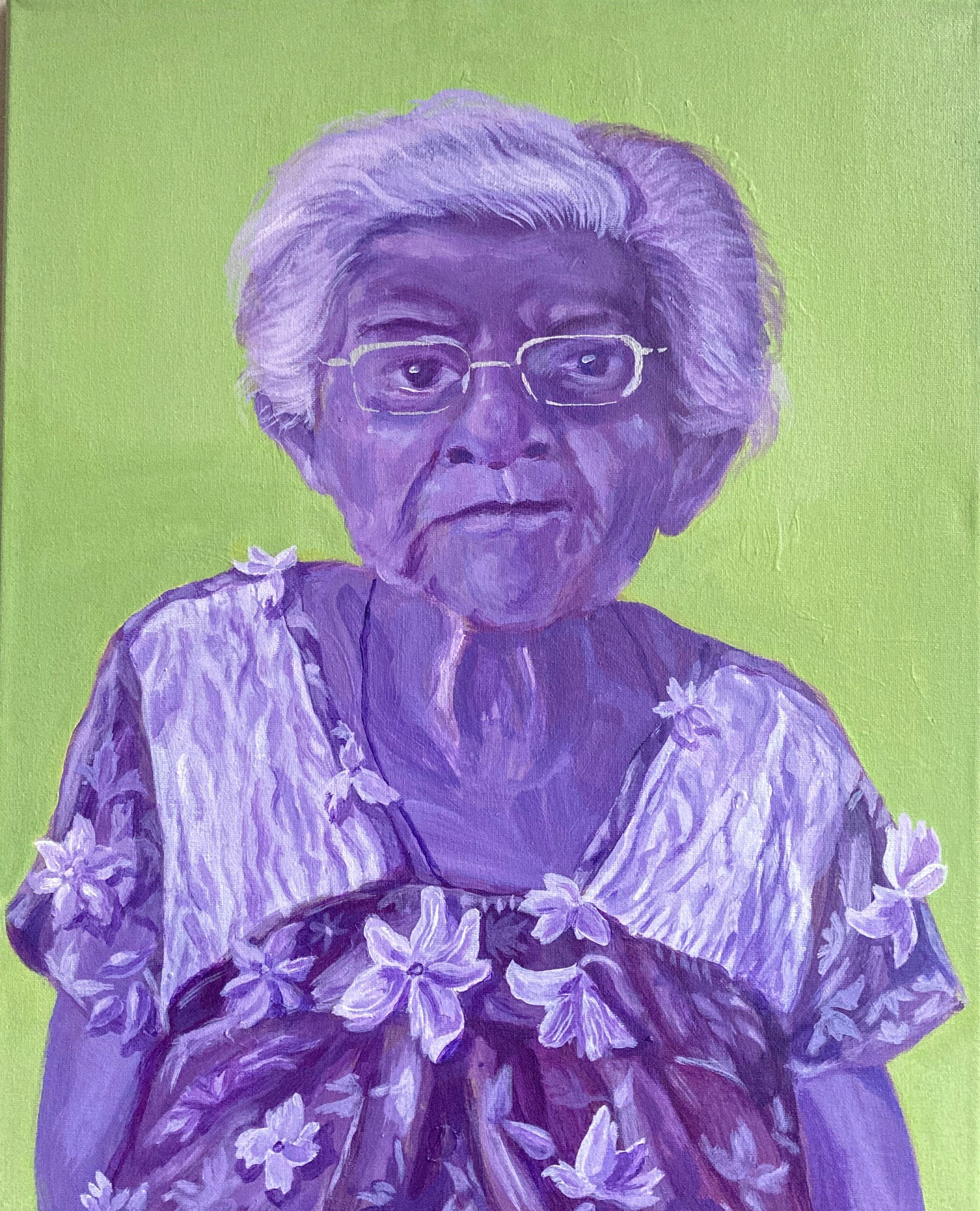 Remembering Aunty Freny | Acrylic