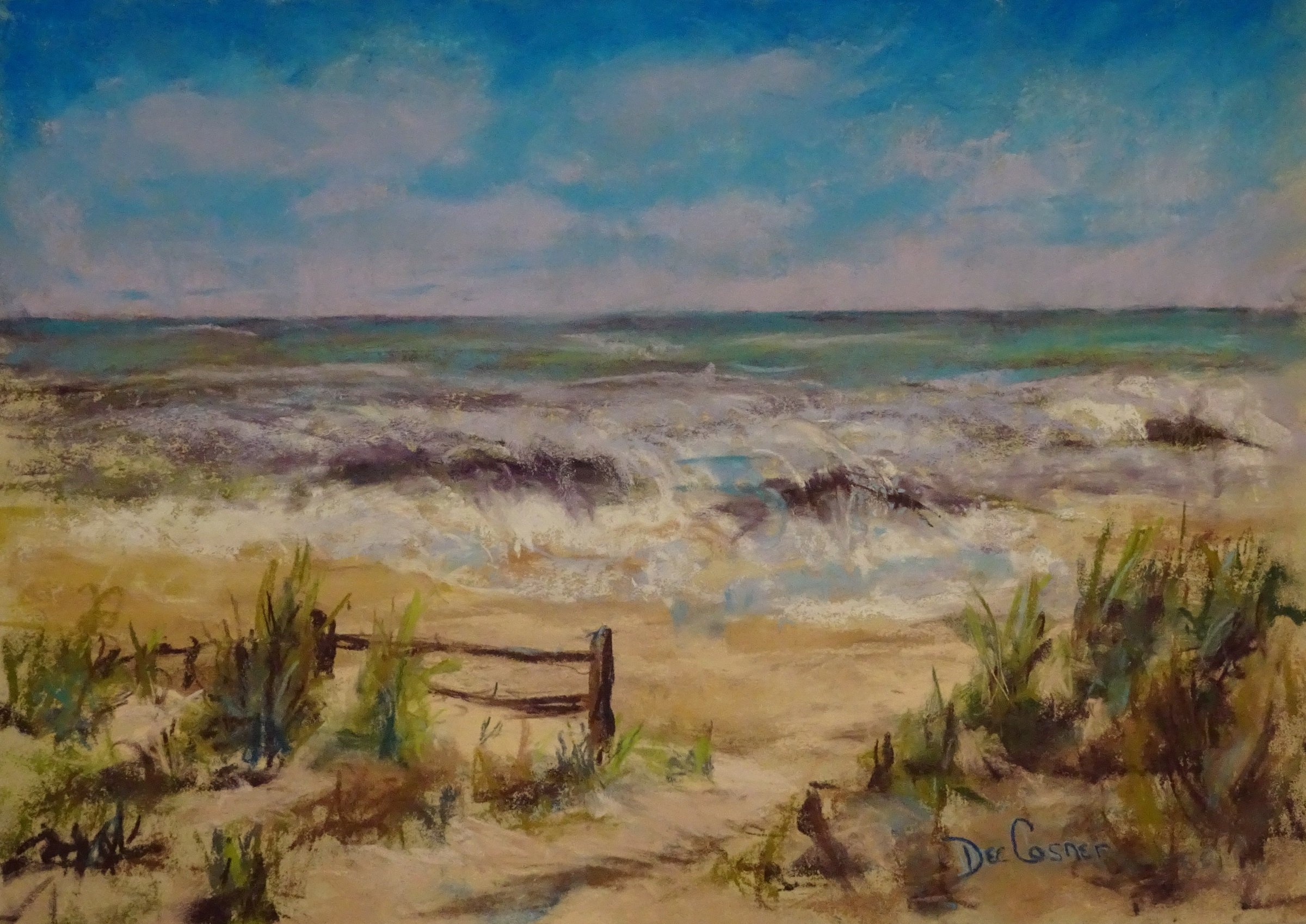 Dee Casner | Over the Dune | Pastel