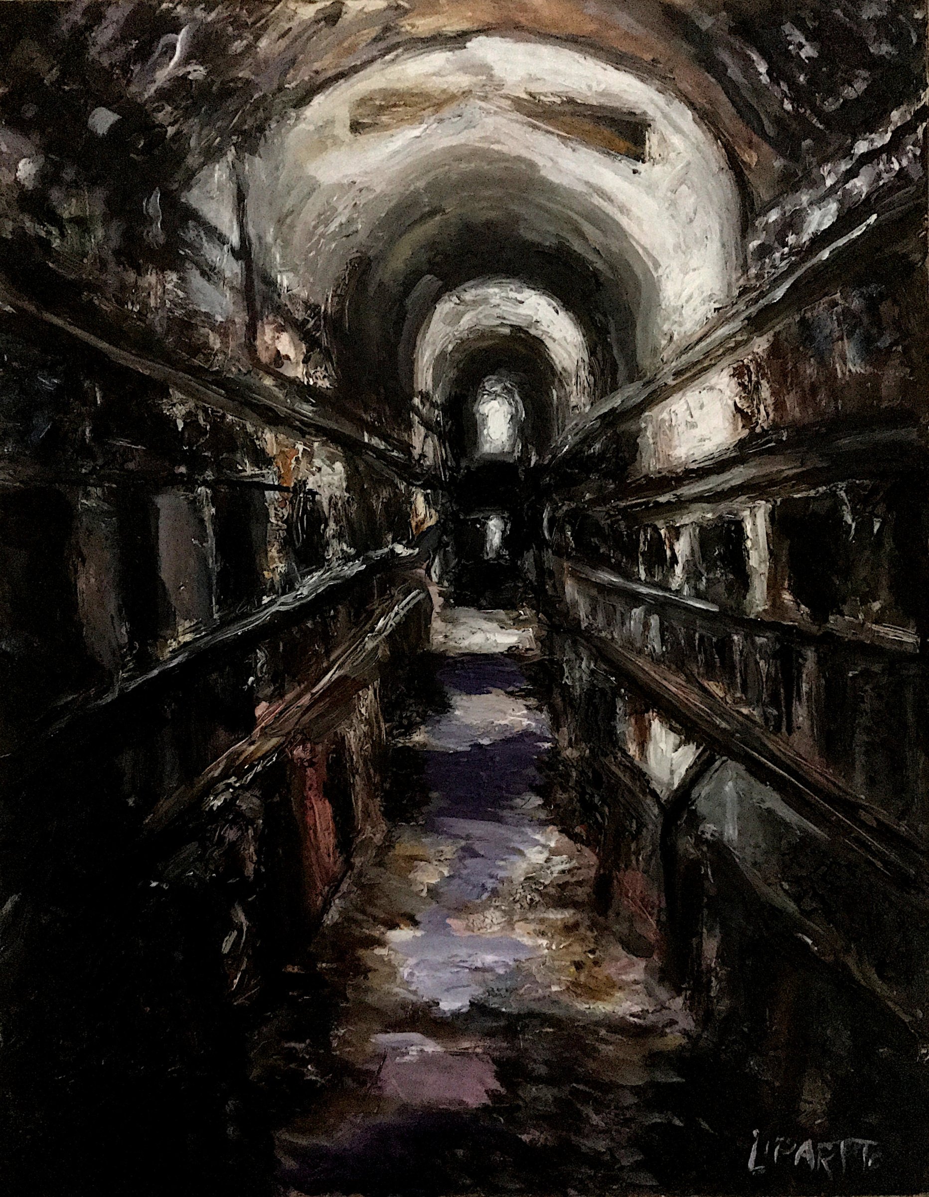 Robert Lipartito | Cellblock Seven | Oil