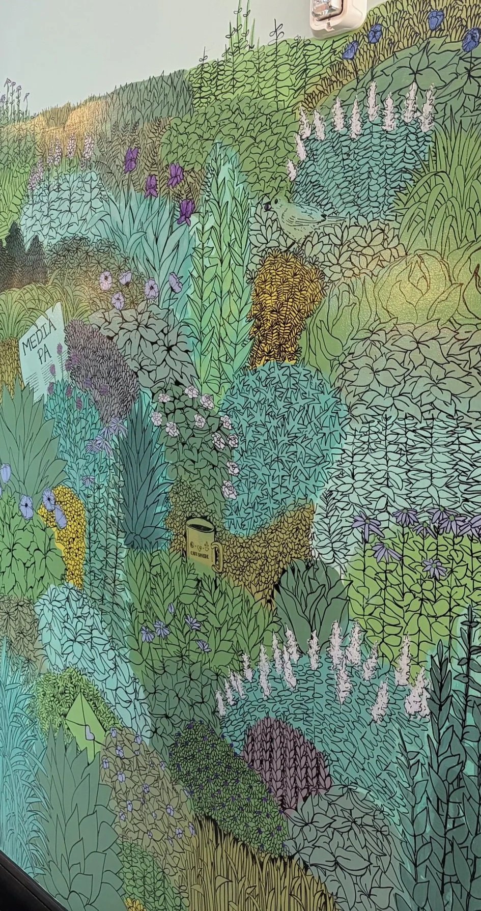 Cafesphere Mural - Claudia Buchanan