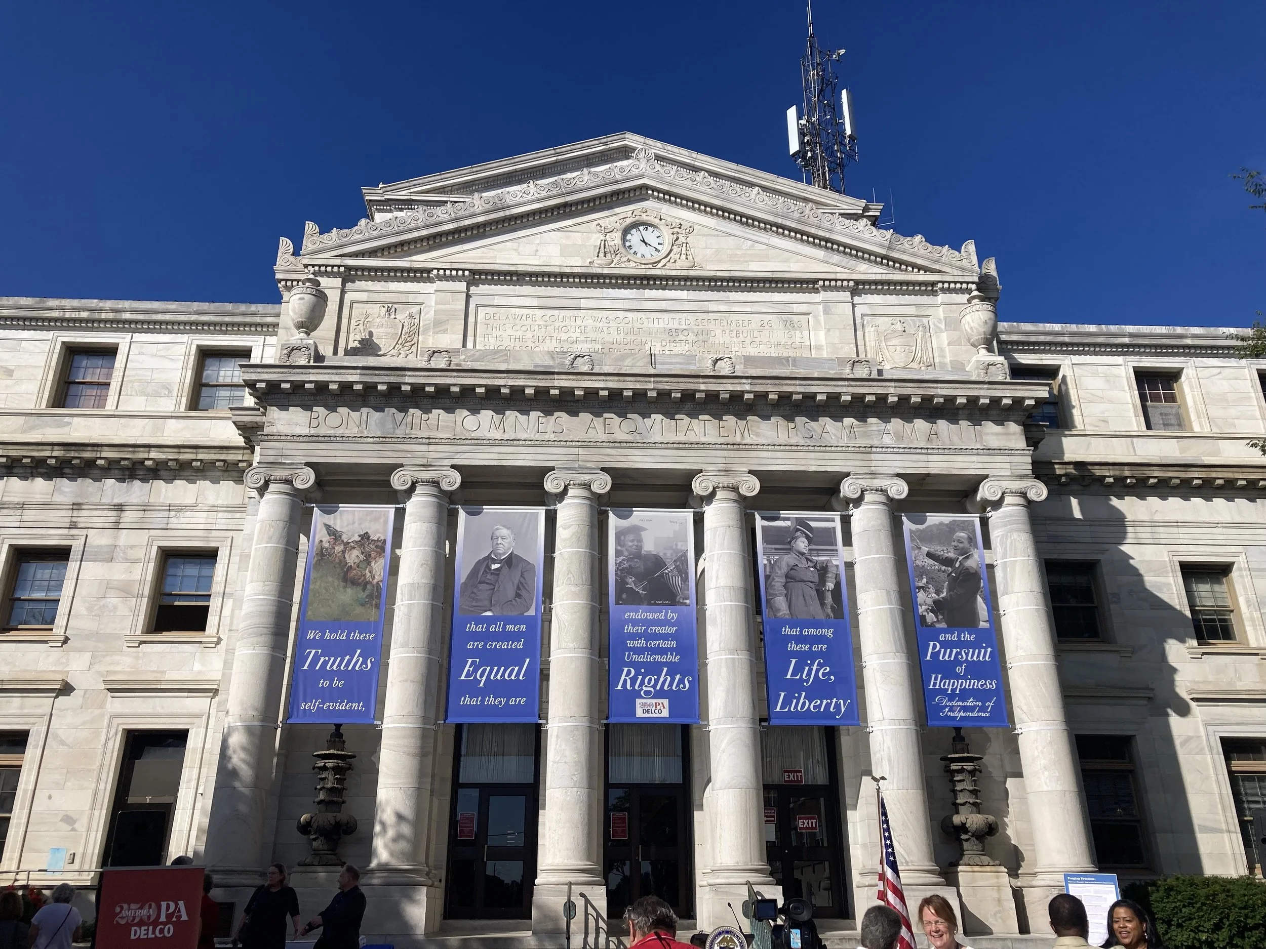 Courthouse Banners - Jeff Thomas