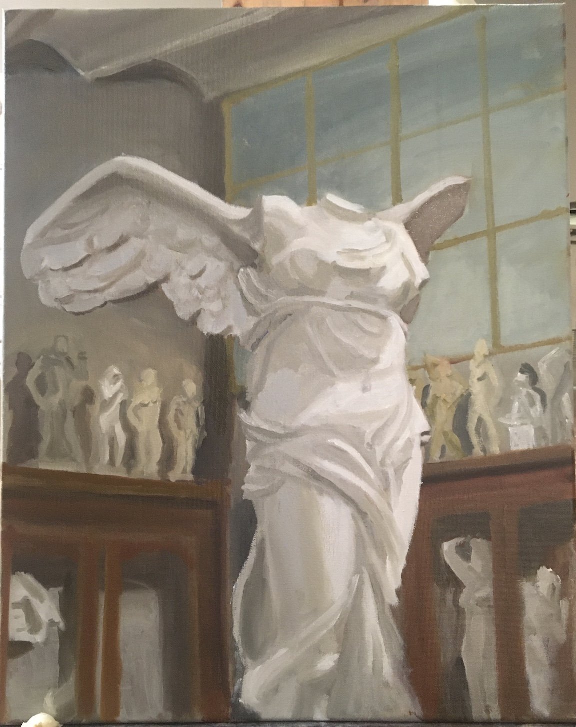 Lee Pearcy | Victory landing | oil on canvas