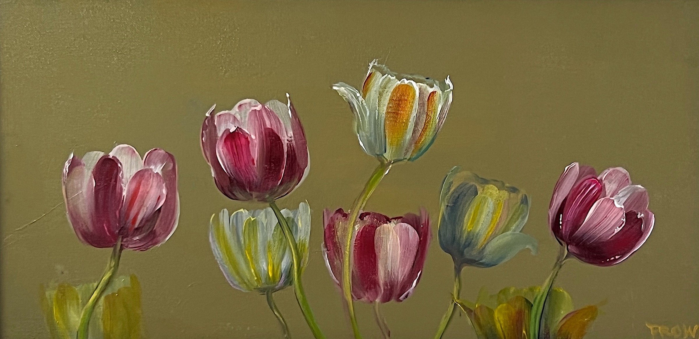 Pete Prown | Tulip group | Acrylic