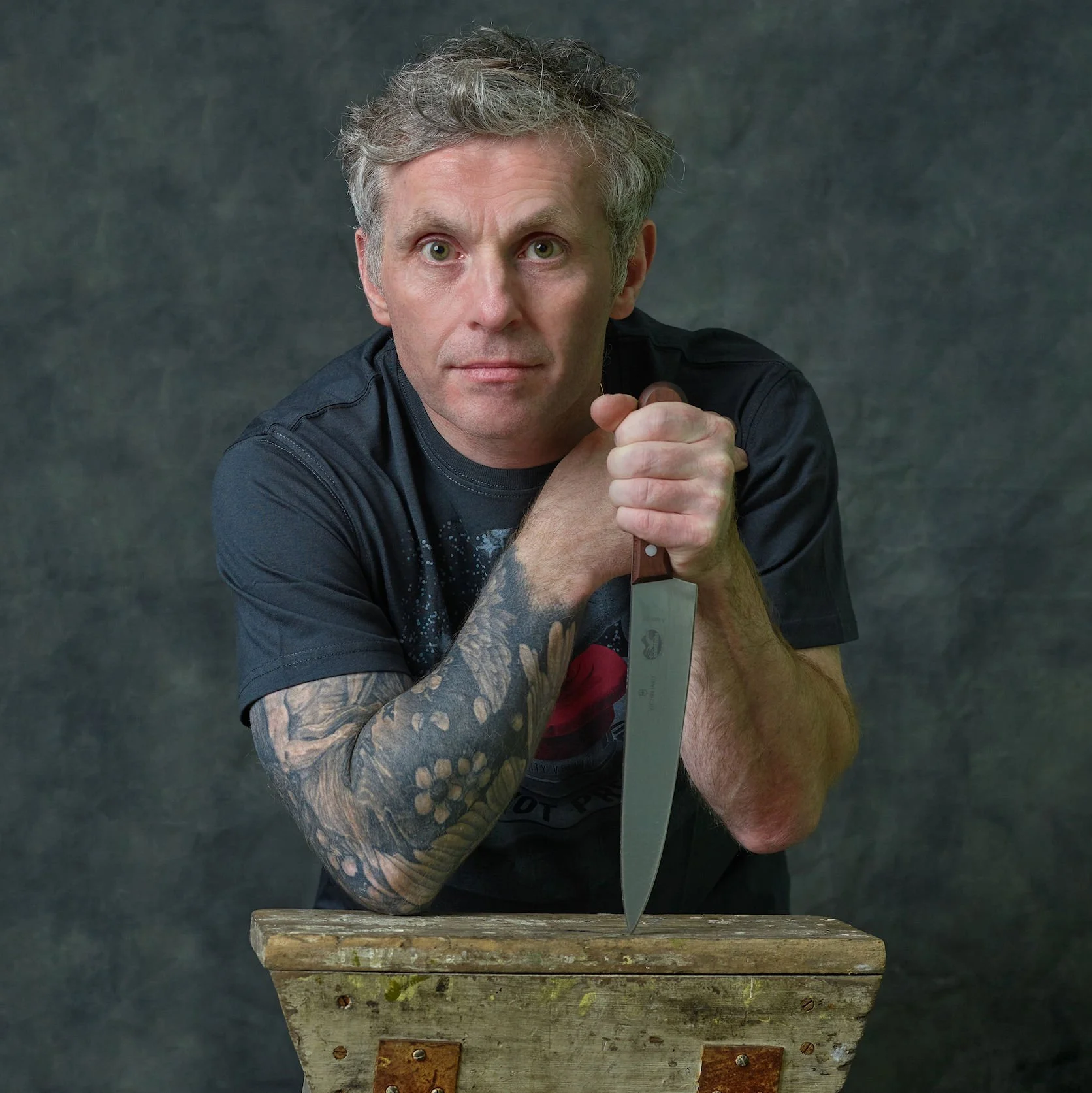 Adam joins The Burnt Chef Project