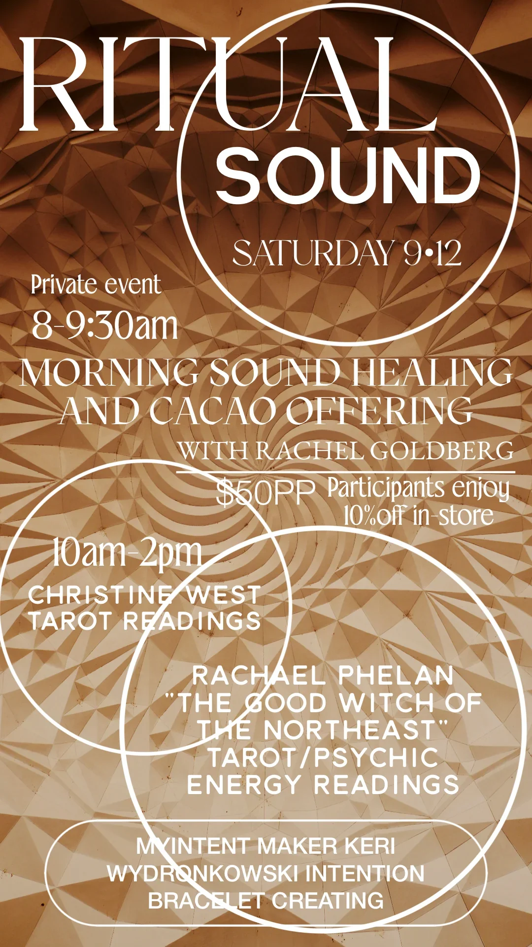 Ritual Sound &amp; Cacao with Rachel | Worcester, MA