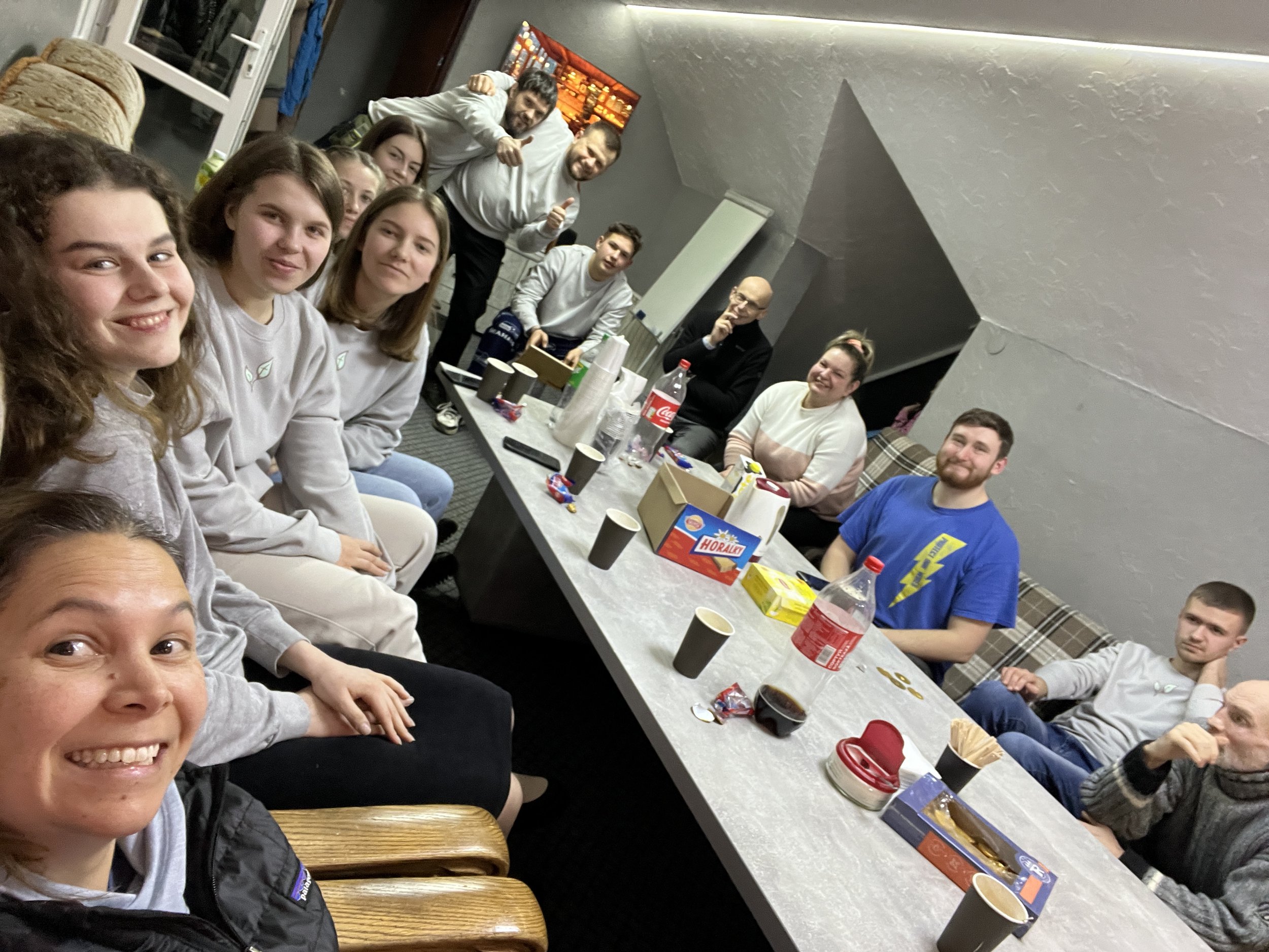 Meeting with the youth leaders
